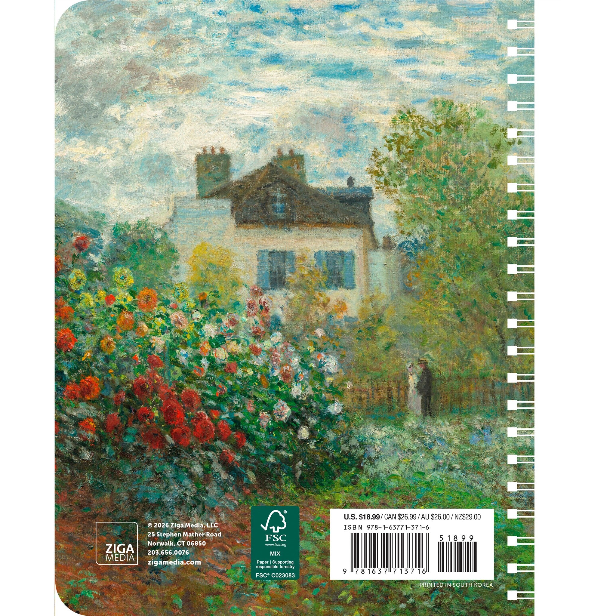 Monet 2027 Engagement Calendar
