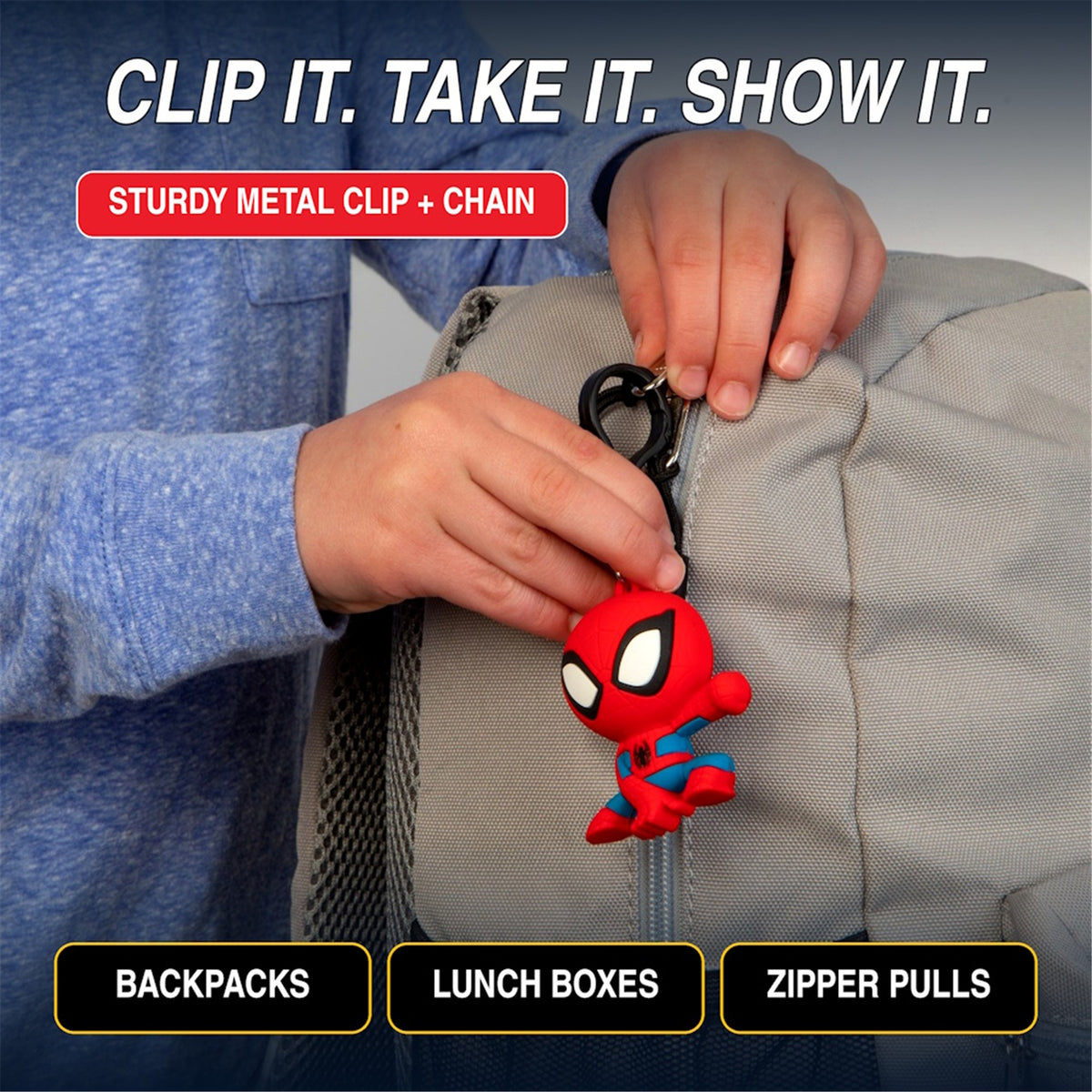 Marvel Blind-Pack Backpack Clips