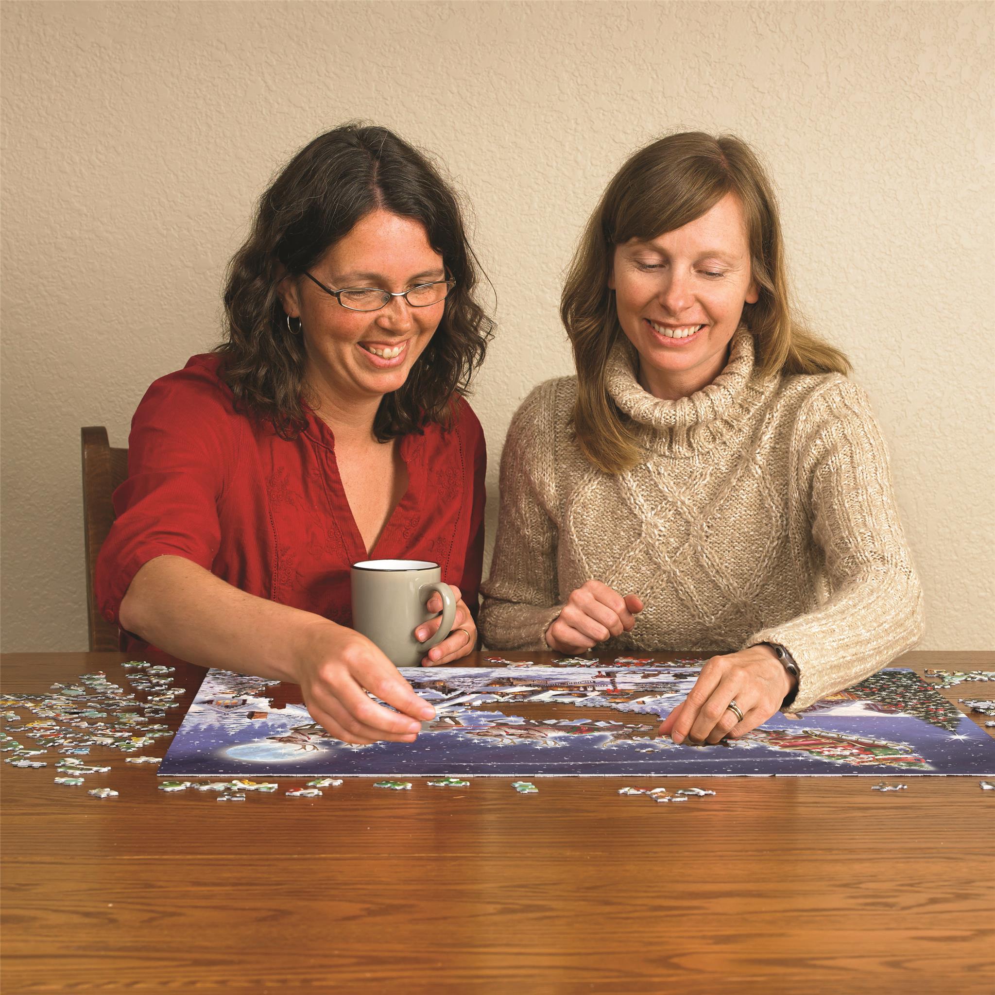 1000 Piece Christmas Eve Puzzle – Cobble Hill Holiday Scene