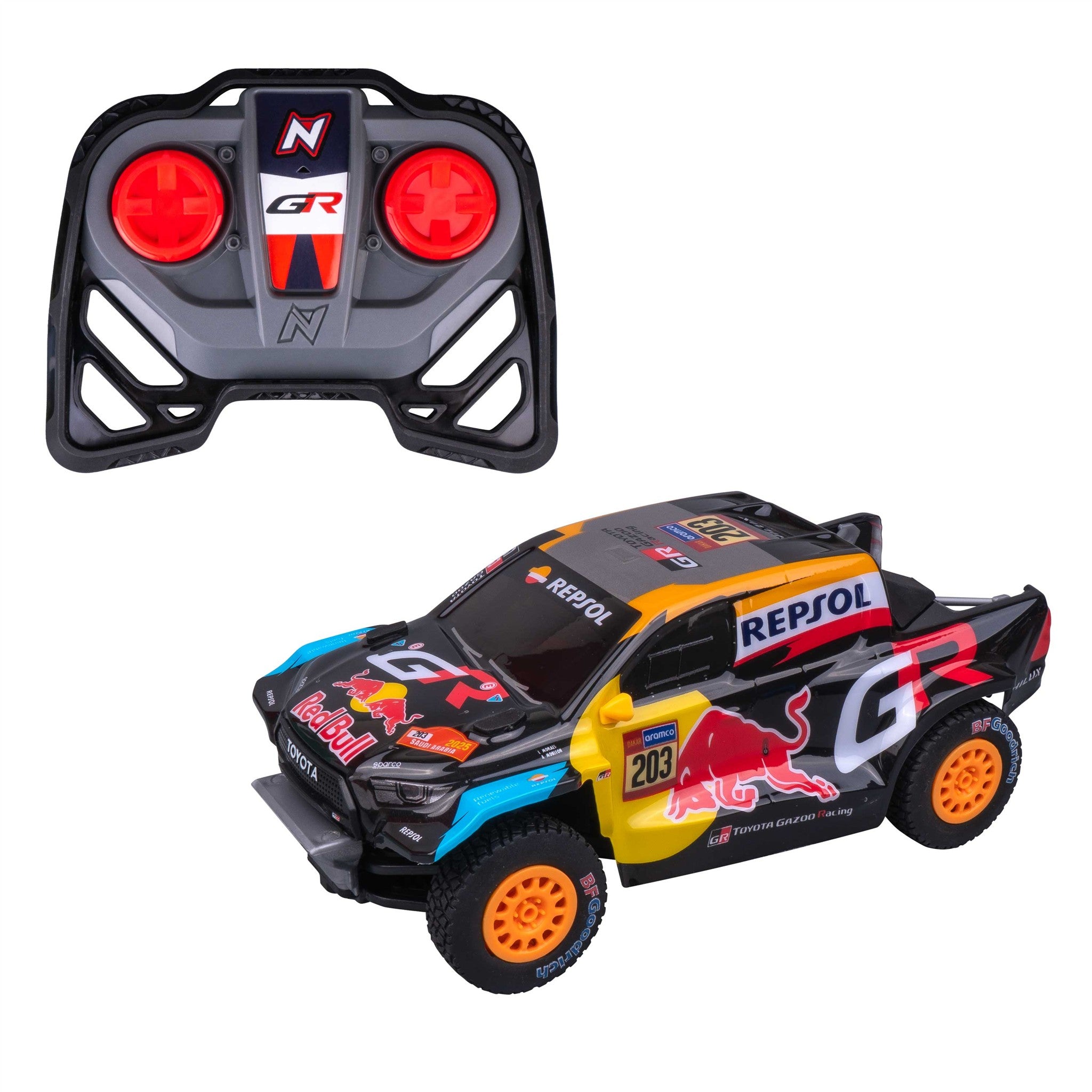 Dakar RC 1:18 Toyota Gazoo Racing with Lights