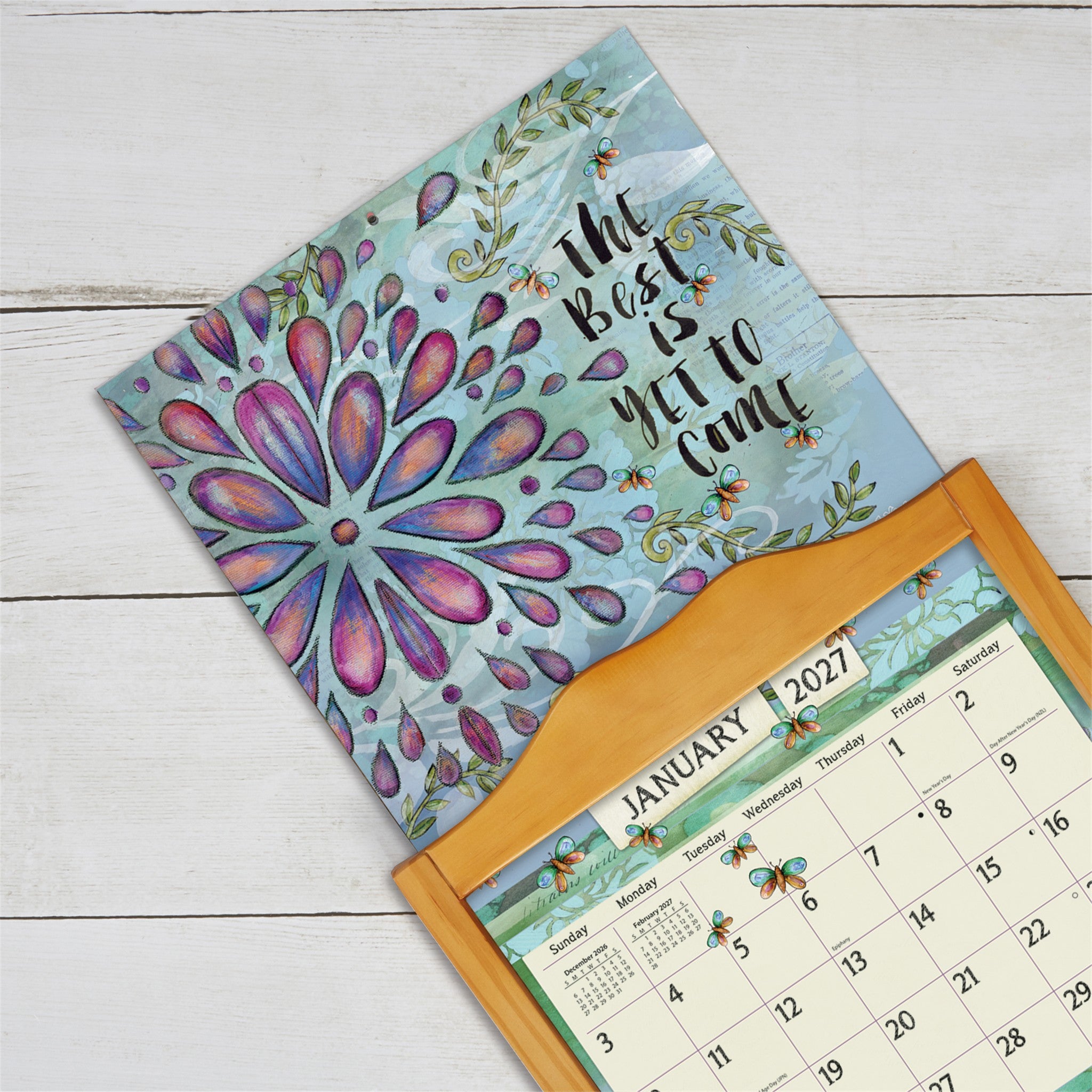 Color My World 2027 Wall Calendar