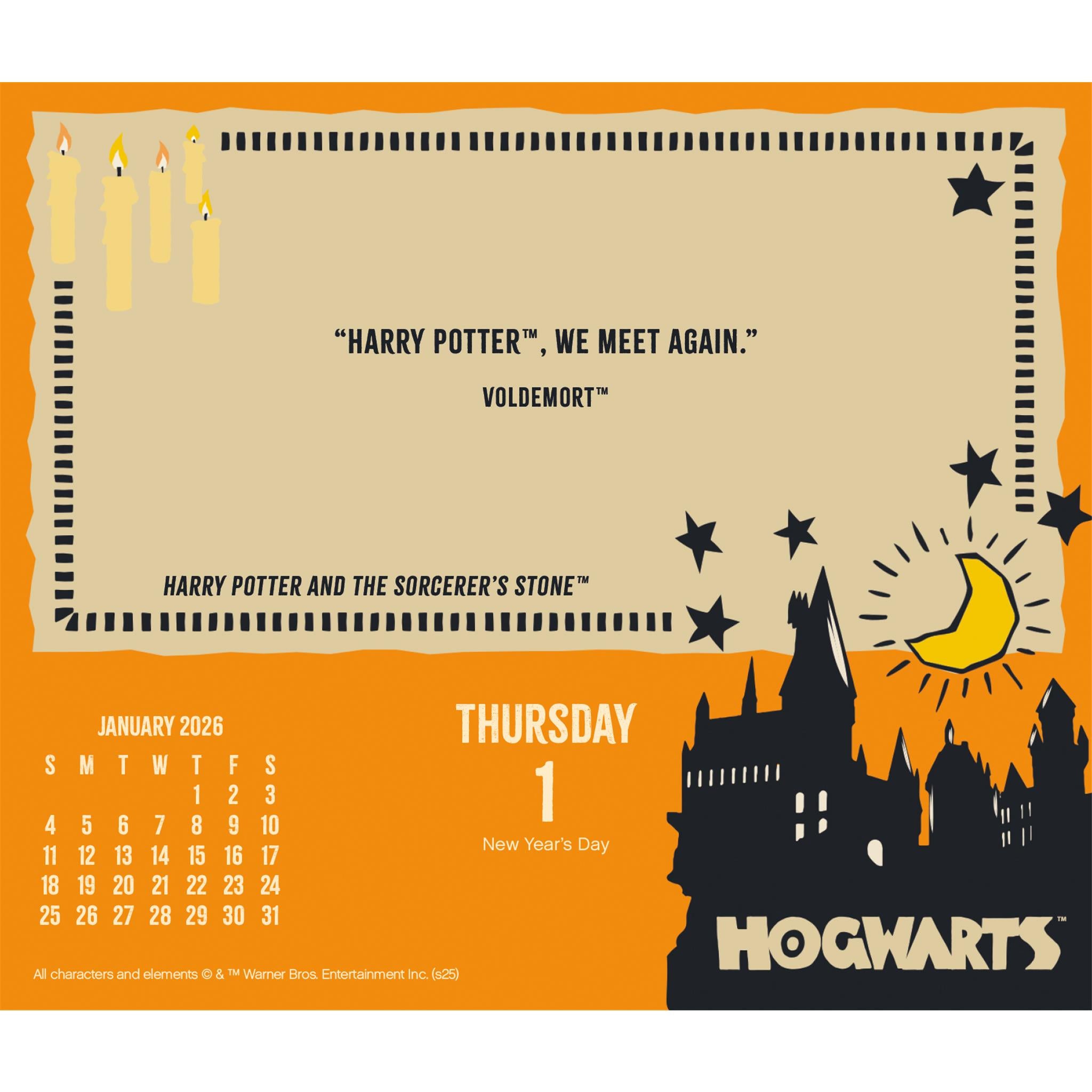 Harry Potter 2026 Box Calendar