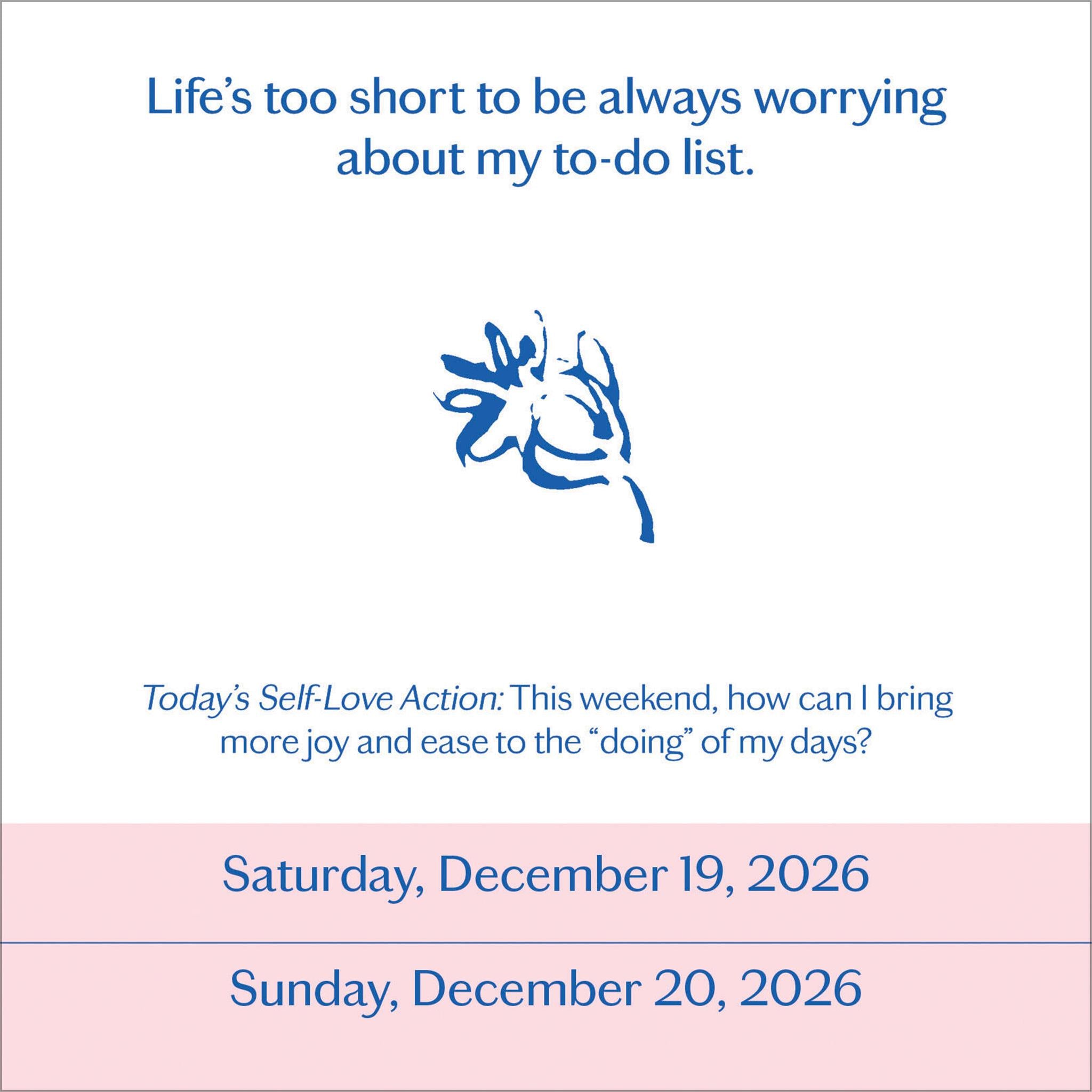 Year Of Self Love 2026 Box Calendar - Online Only