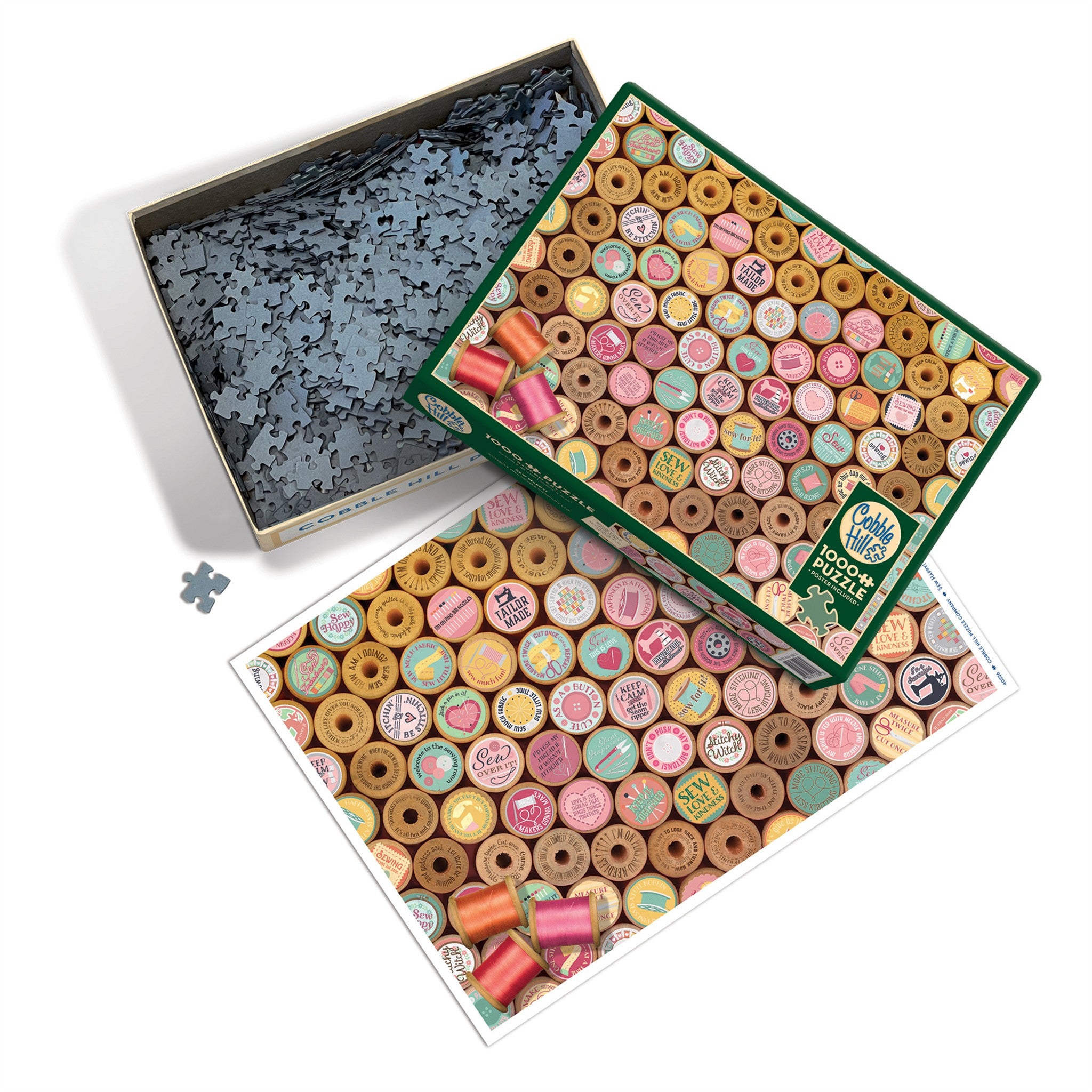 Sew Happy 1000 Piece Puzzle