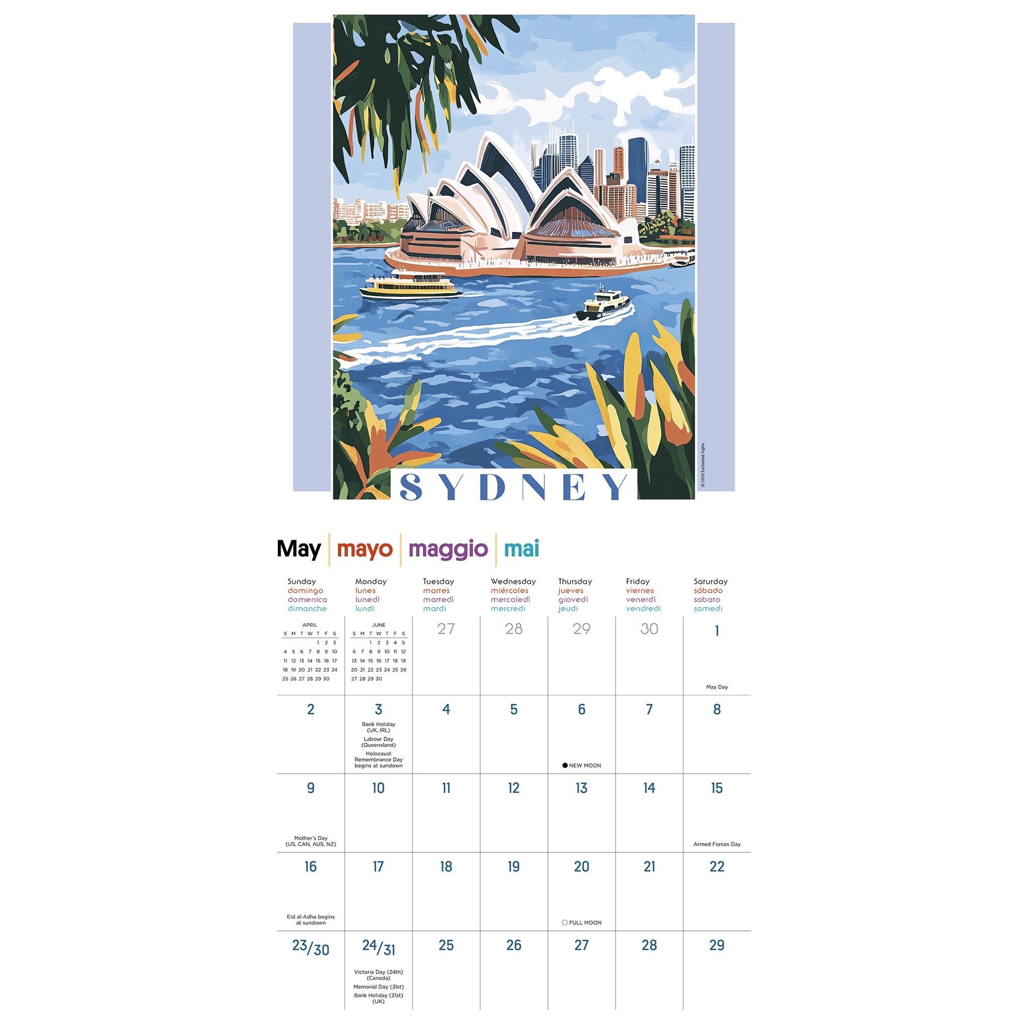 The Art of Travel 2027 Wall Calendar - Online Only