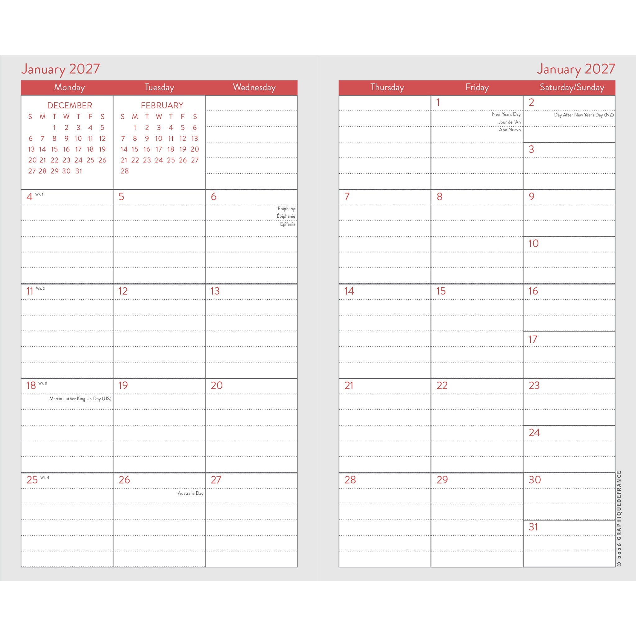 Joyful Landscapes 2026-2028 2-Year Pocket Planner