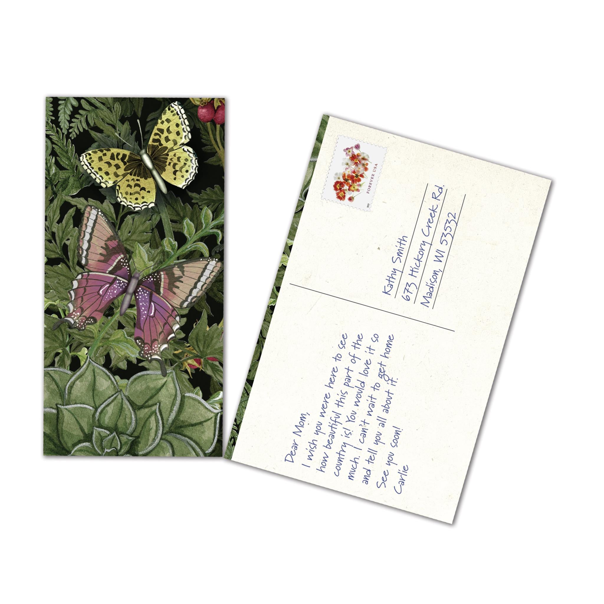 Midnight Garden Postcard 2026 Easel Calendar - Online Only