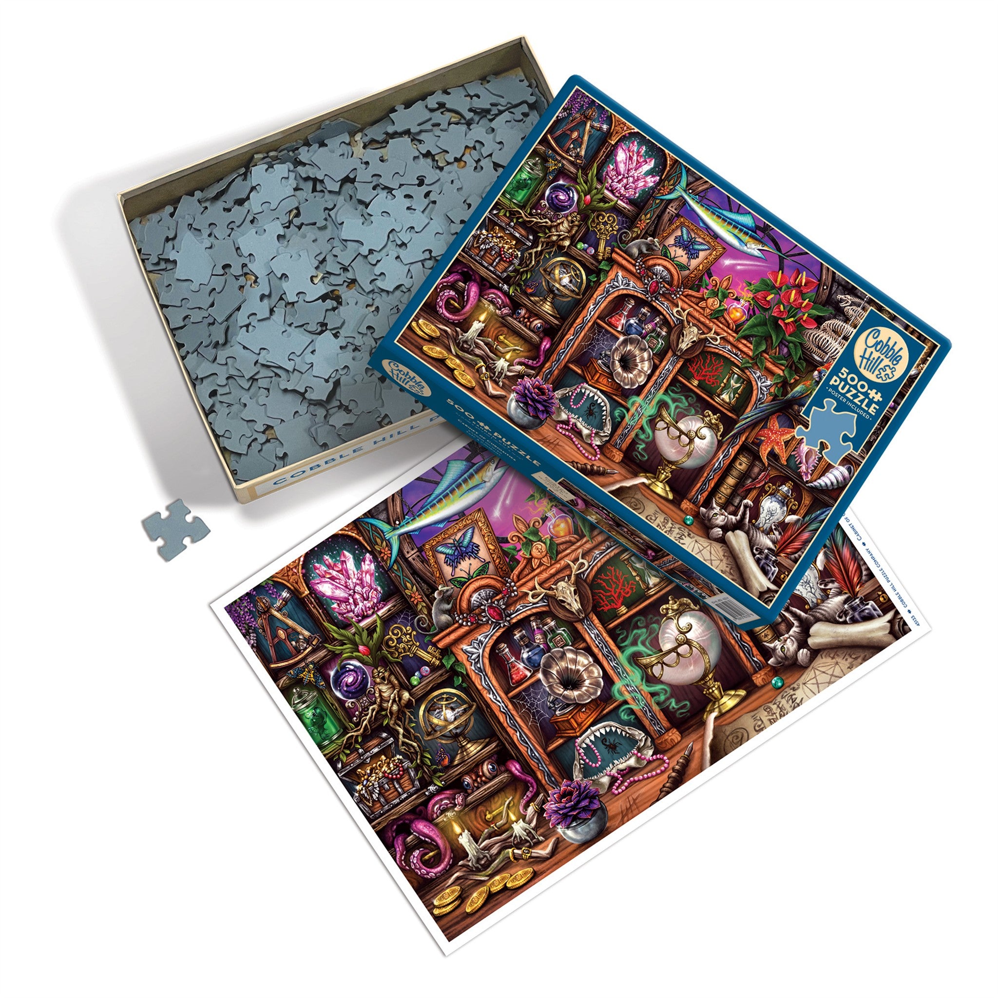 Cabinet of Curiosities 500 Piece Puzzle