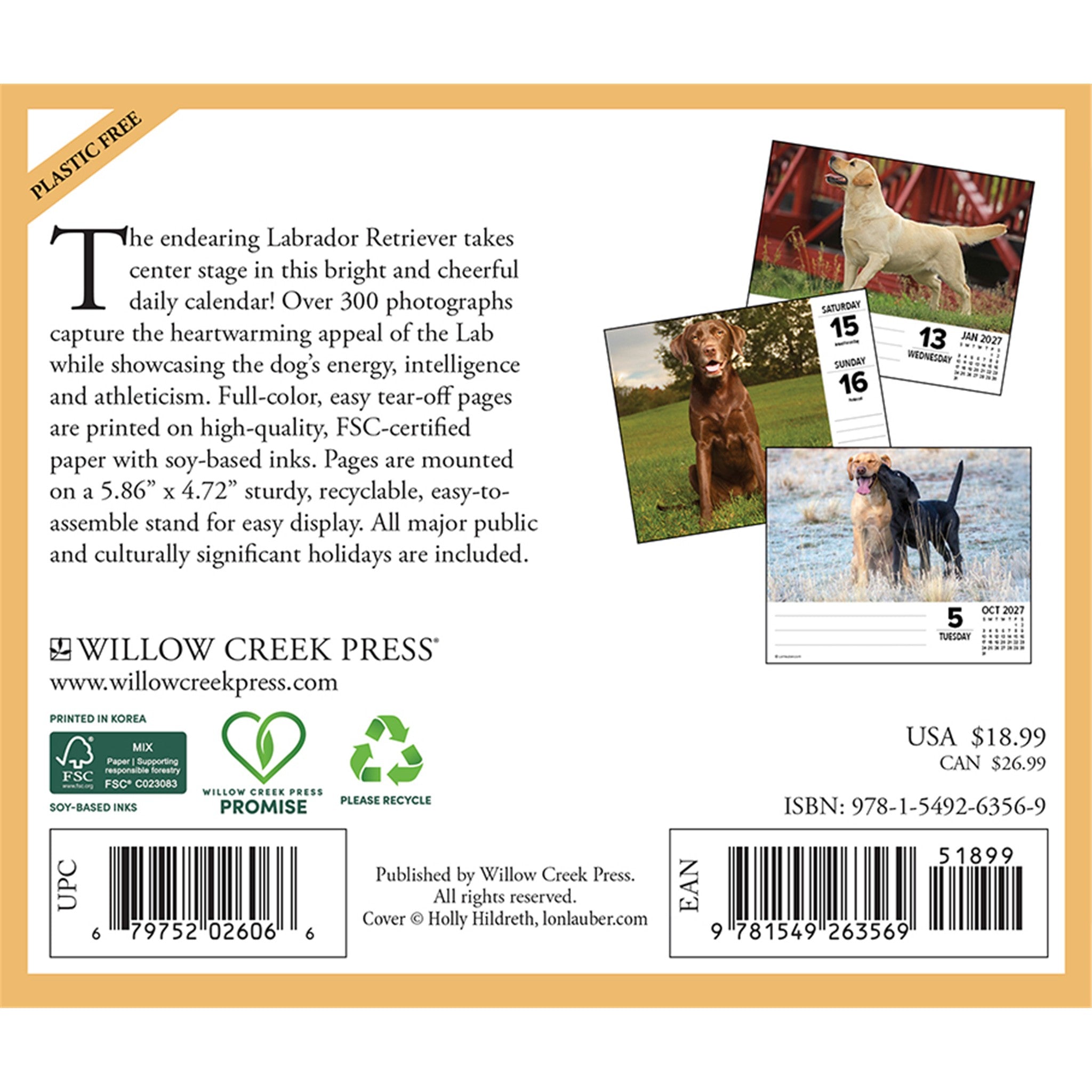 Labs 2027 Box Calendar - Online Only