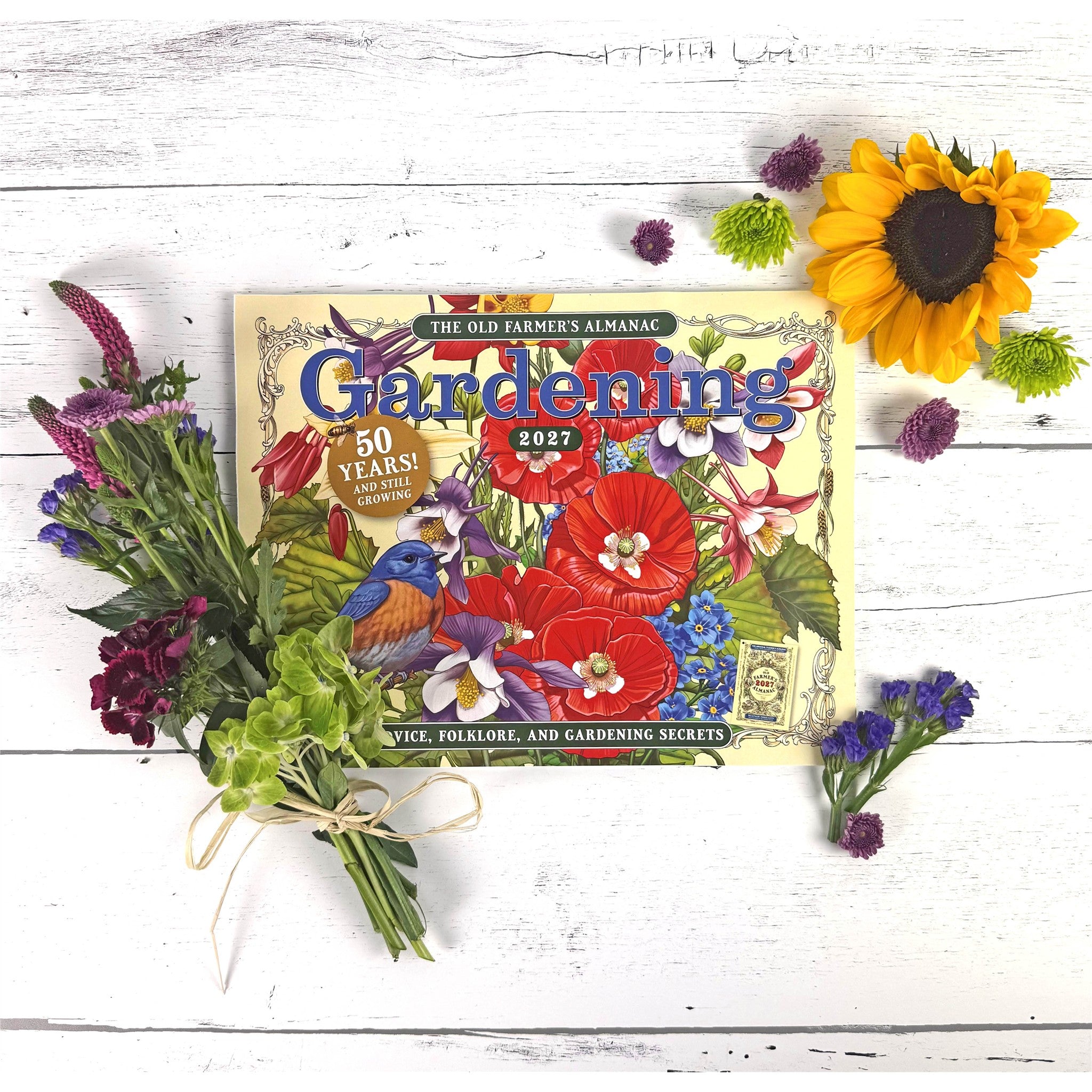 The Old Farmer's Almanac Gardening 2027 Wall Calendar