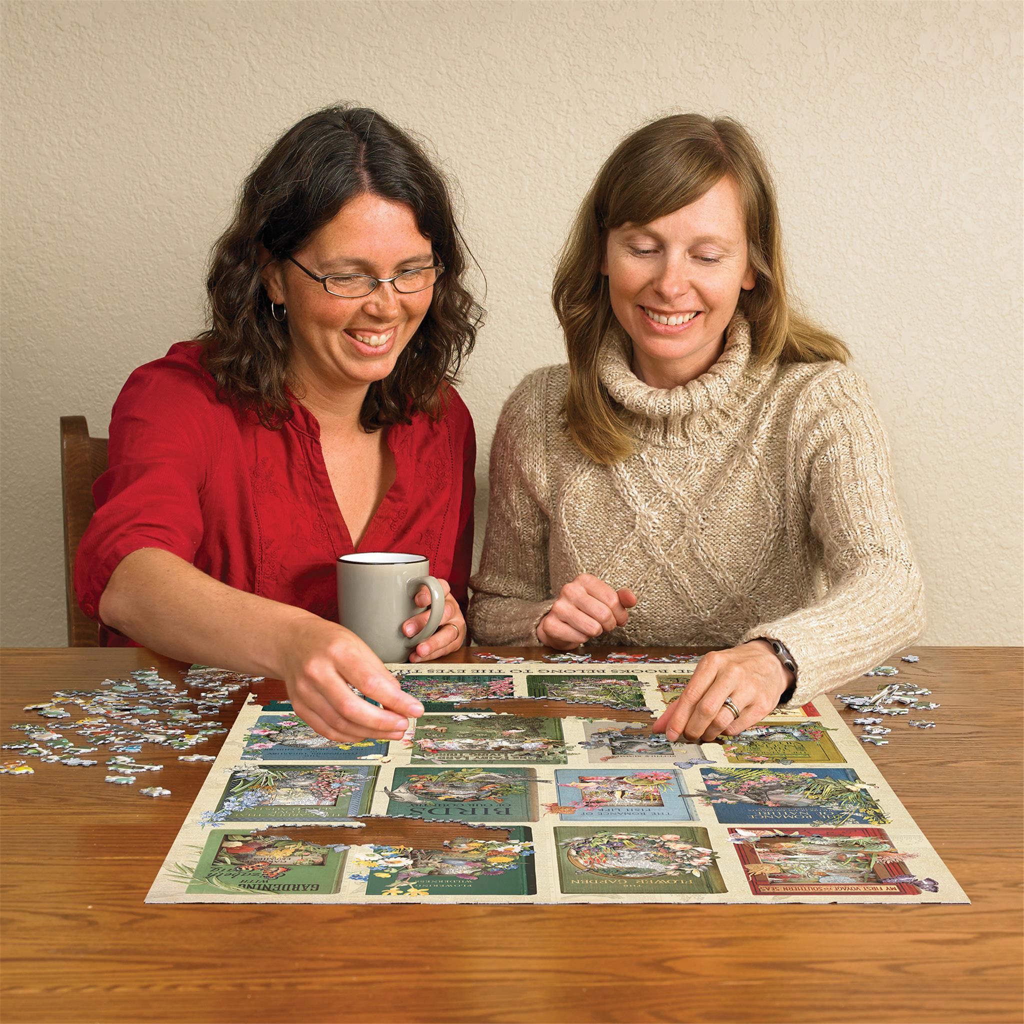 The Nature of Books 1000 Piece Puzzle