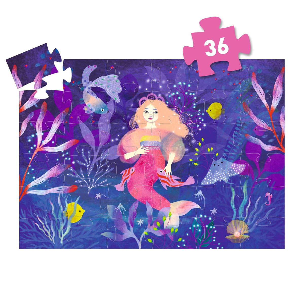Ella The Mermaid 36 Piece Puzzle