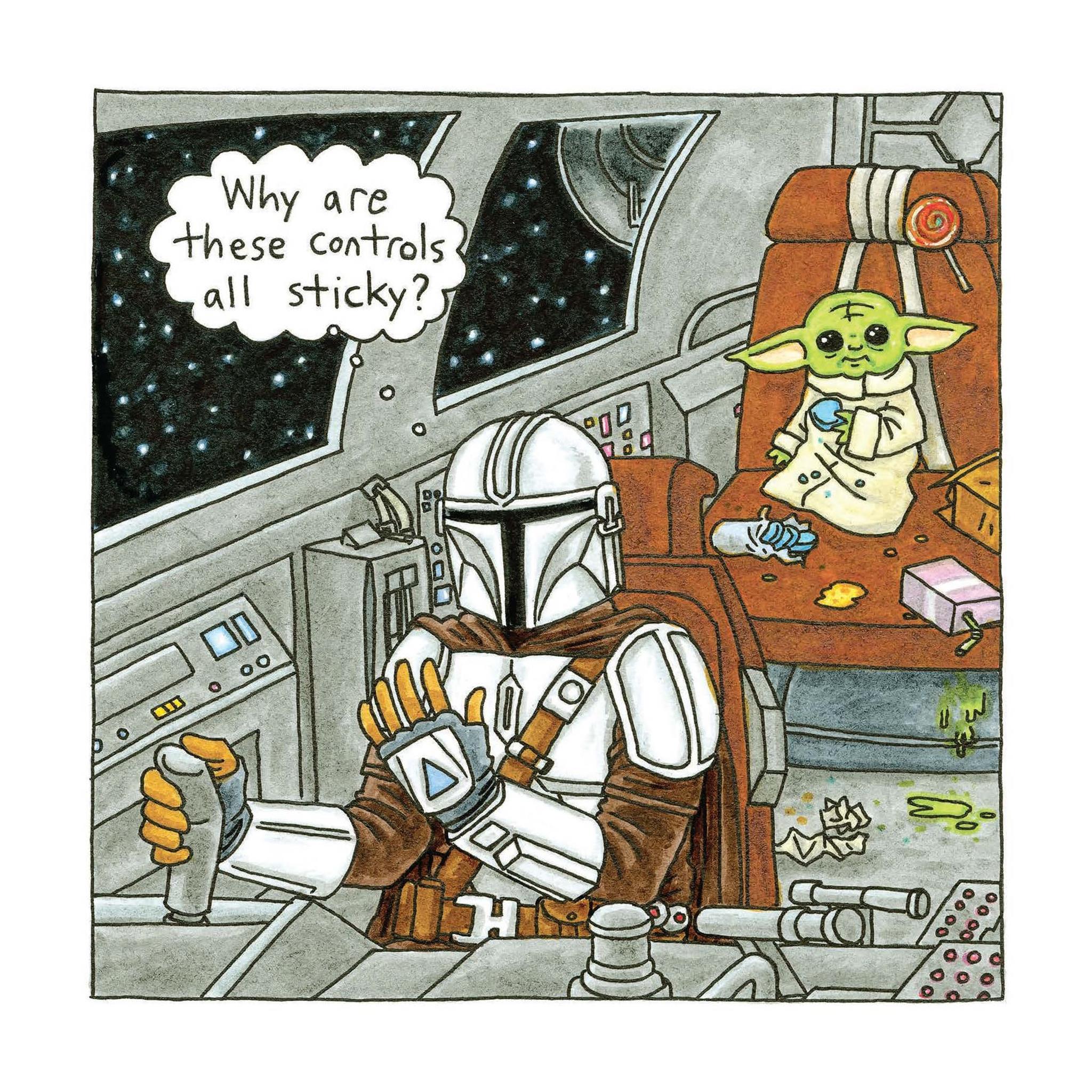 The Mandalorian And Child 2026 Wall Calendar - Online Only