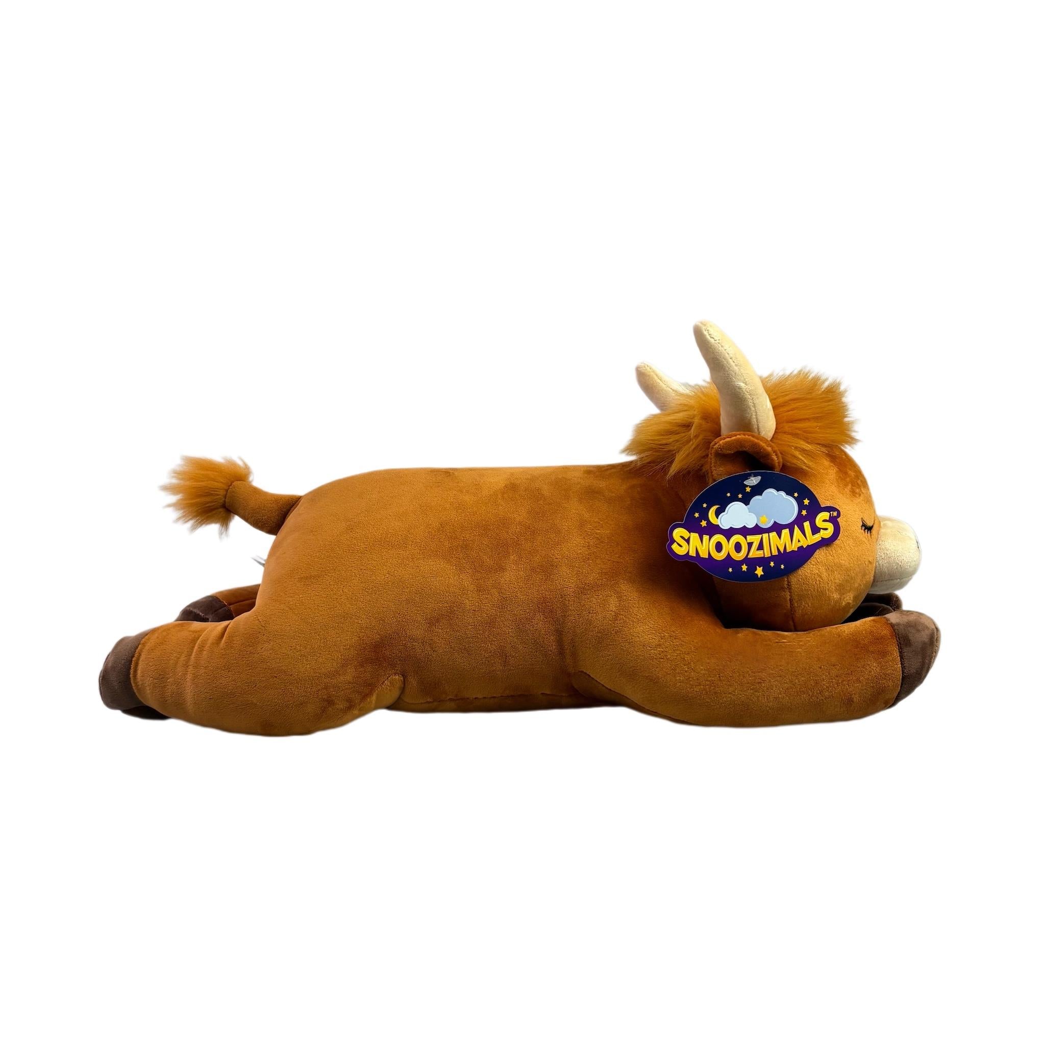 Highland Cow Snoozimal 20in Plush