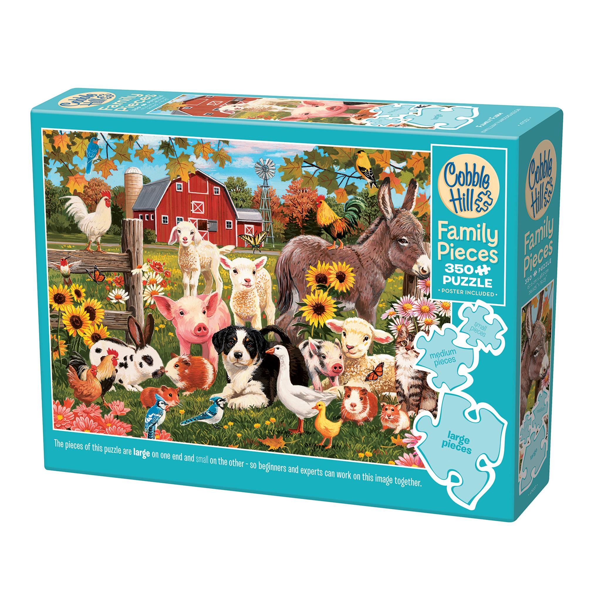 Family Farm 350 Piece Puzzle