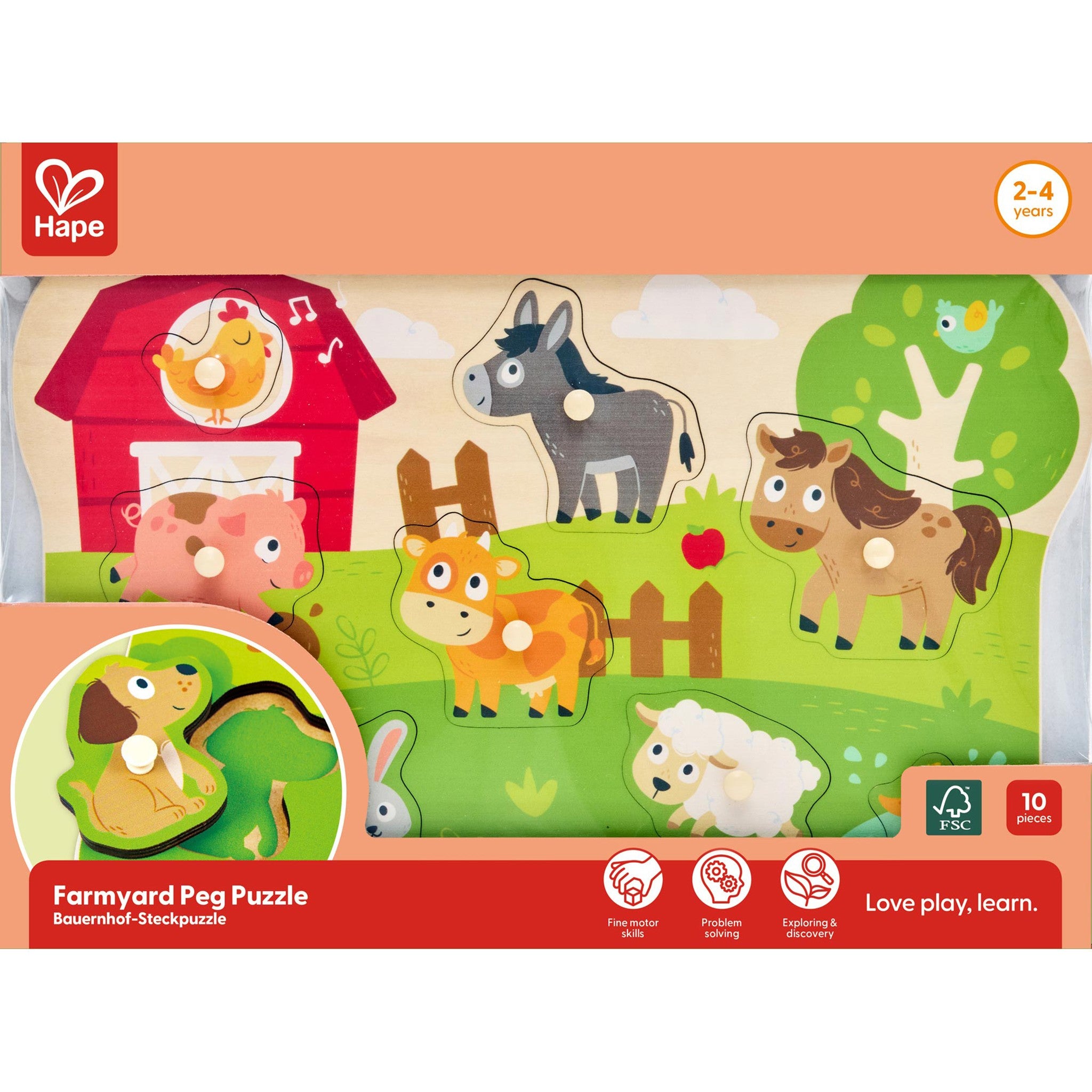 Farm Peg Puzzle