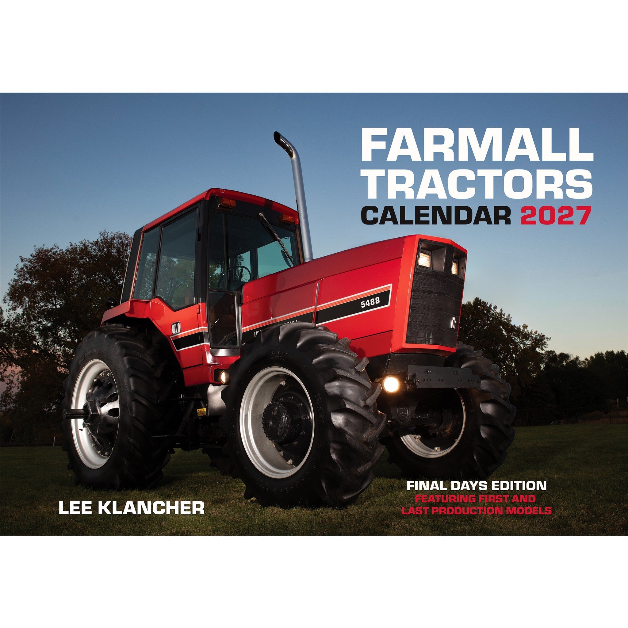 Farmall Tractors 2027 Wall Calendar