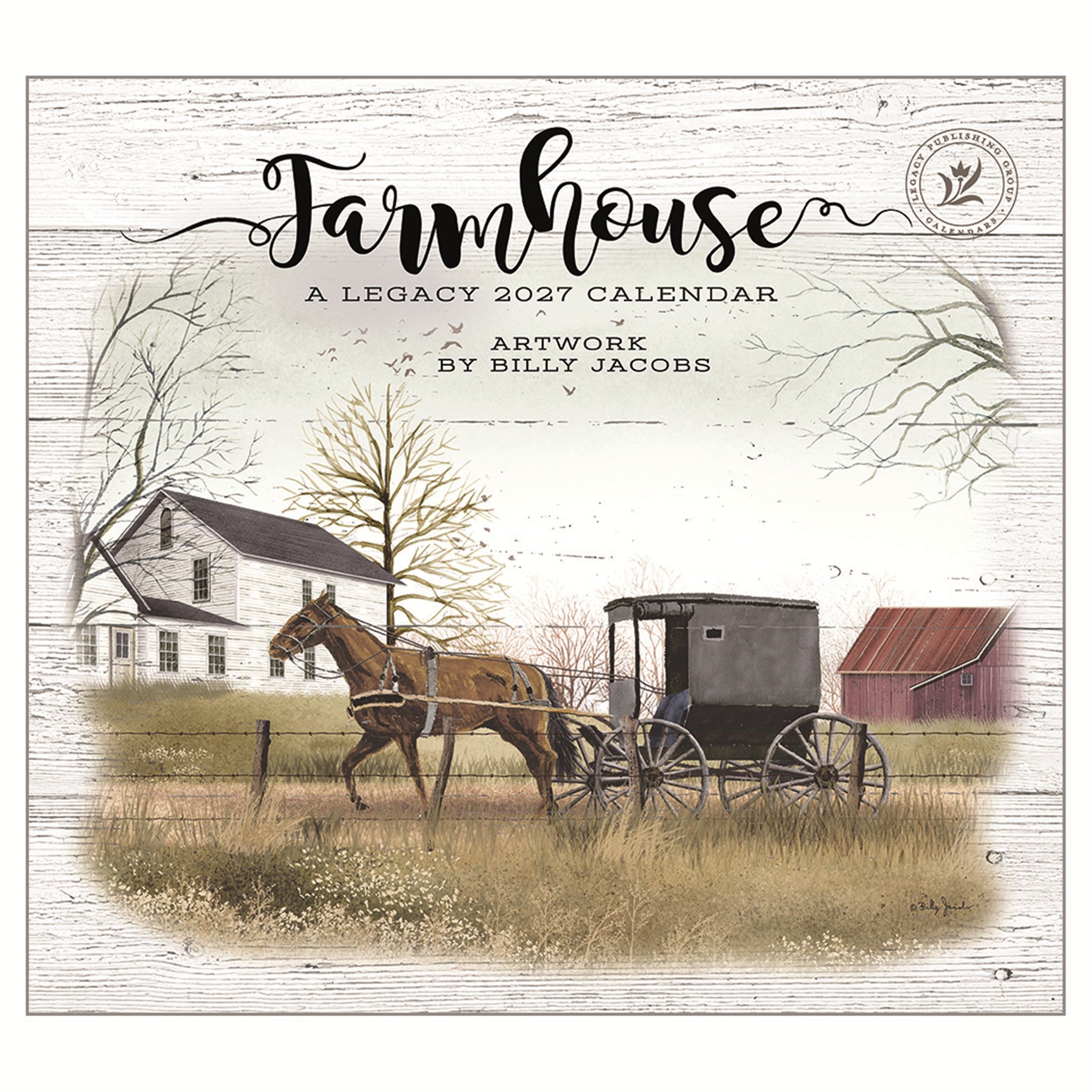 Farmhouse 2027 Wall Calendar