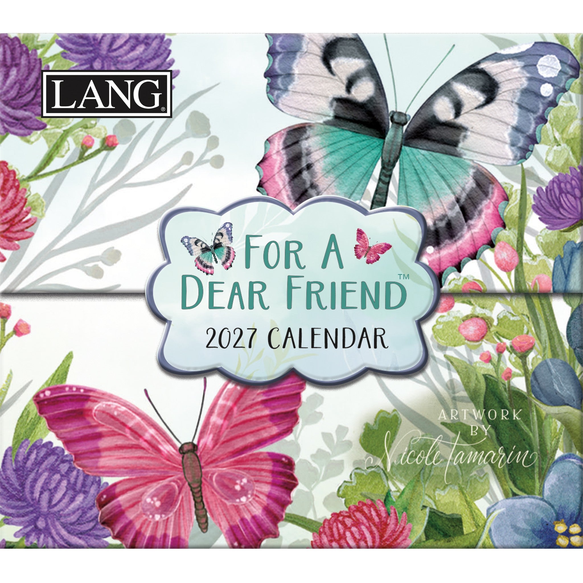 For A Dear Friend 2027 Small Box Calendar