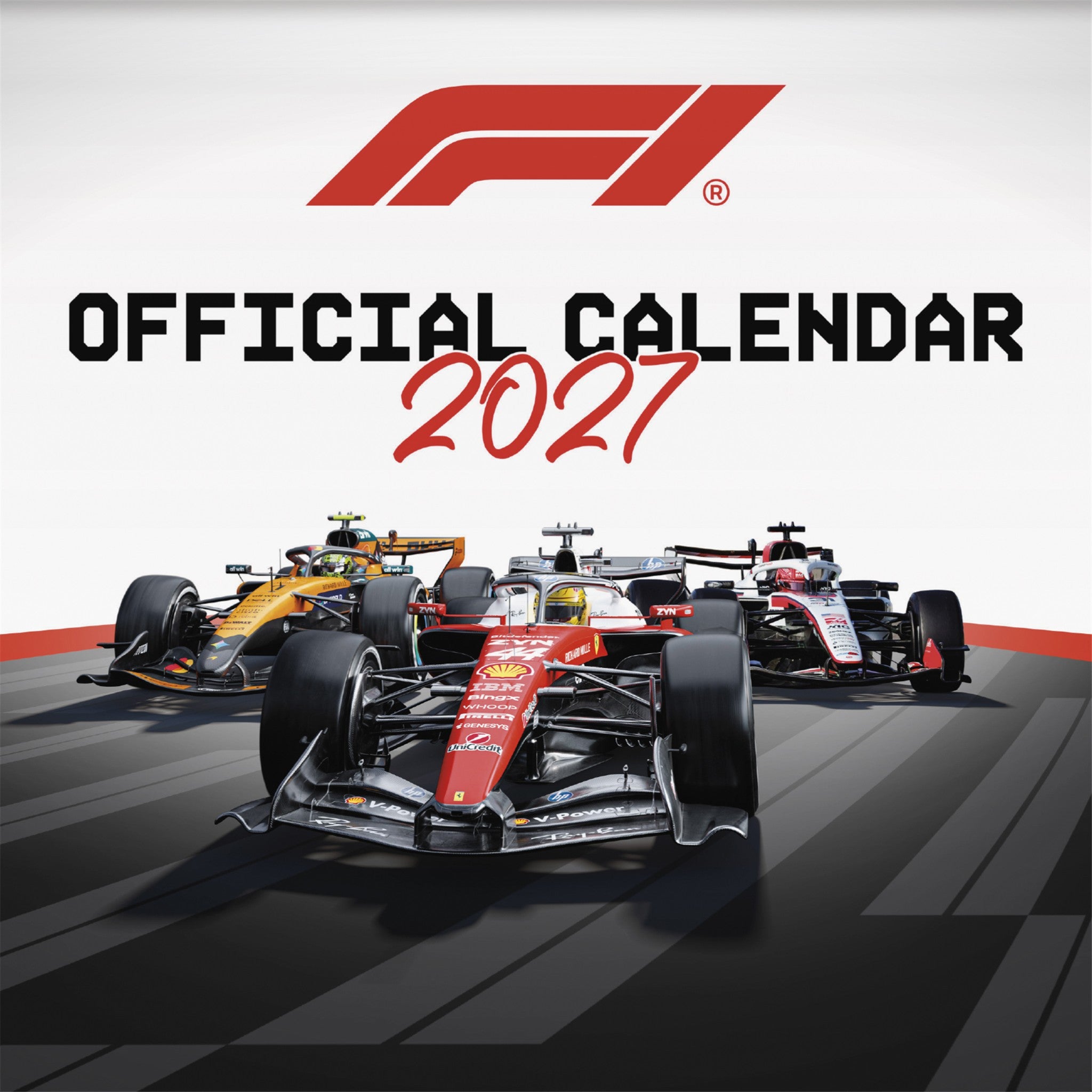 Formula 1 2027 Wall Calendar