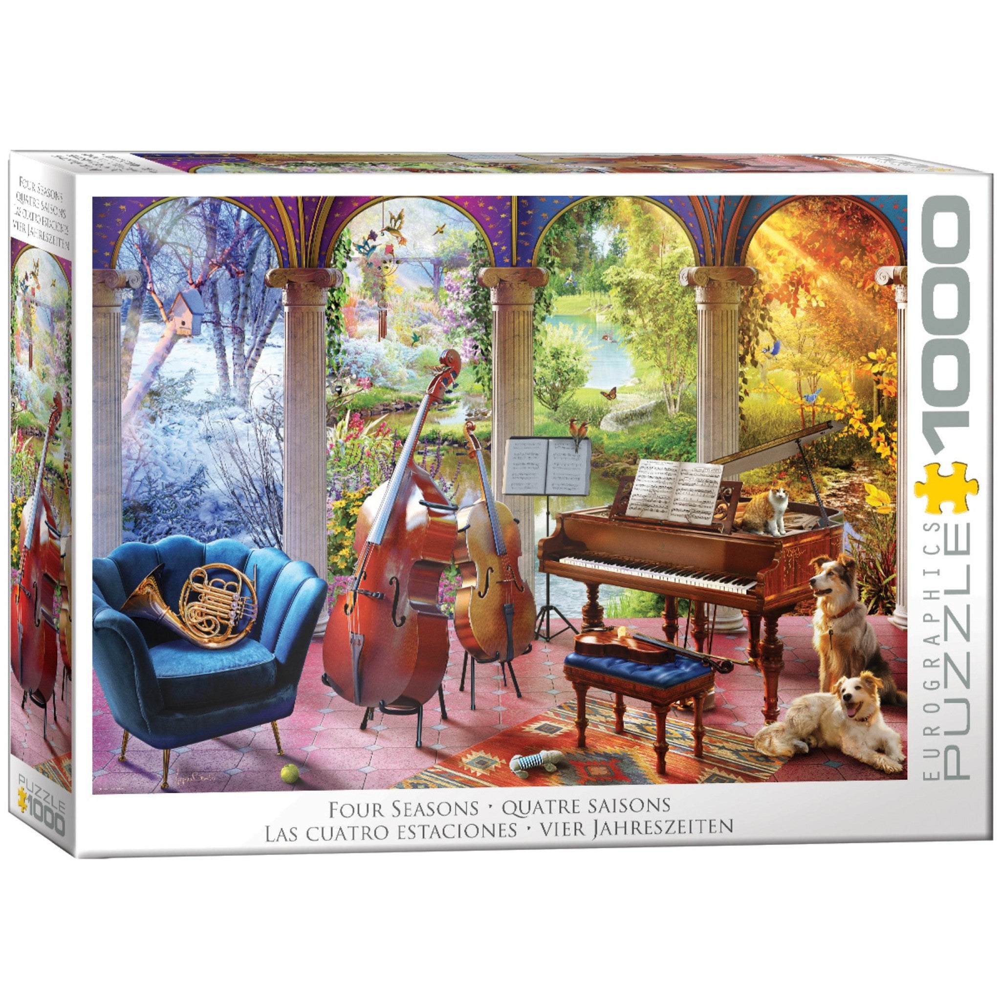 Four Seasons of Music 1000 Piece Puzzle