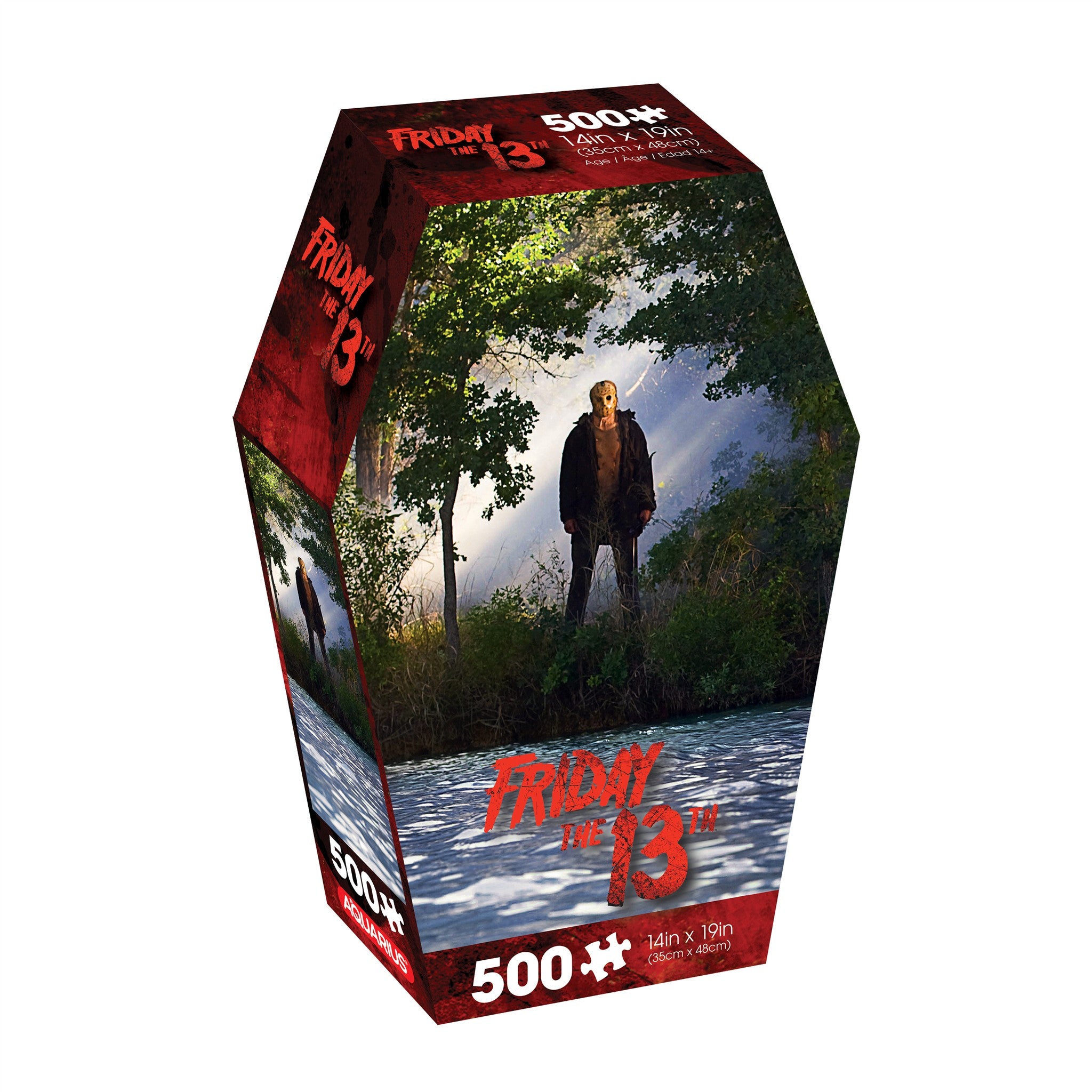 Friday the 13th Coffin 500 Piece Puzzle