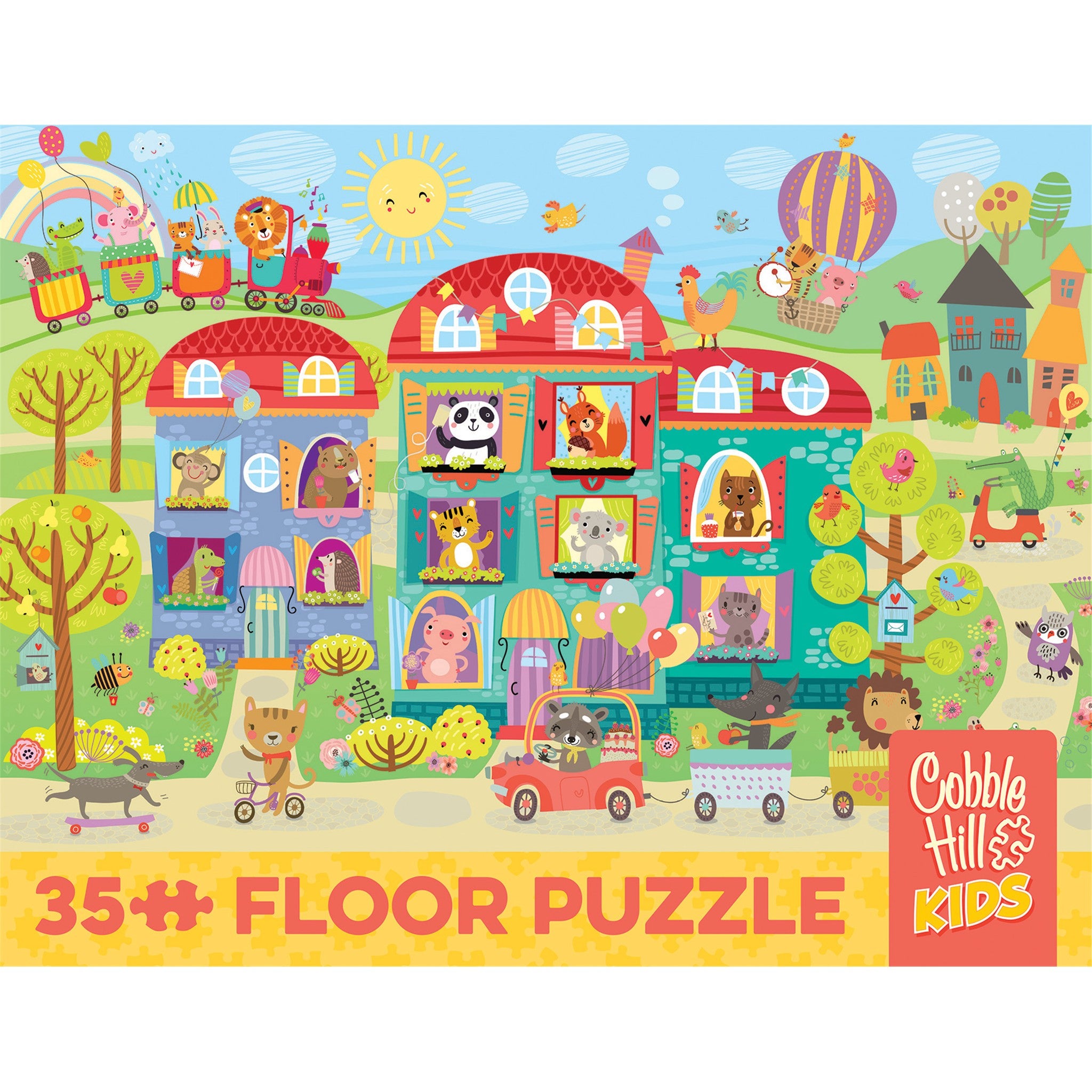 Friendly Neighbors 35 Piece Floor Puzzle - Online Only