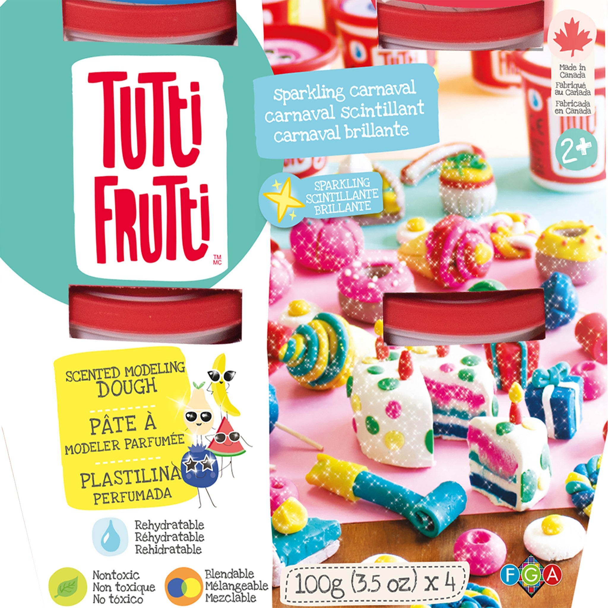 Fruit Scents Sparkling Tutti Frutti 4-Pack