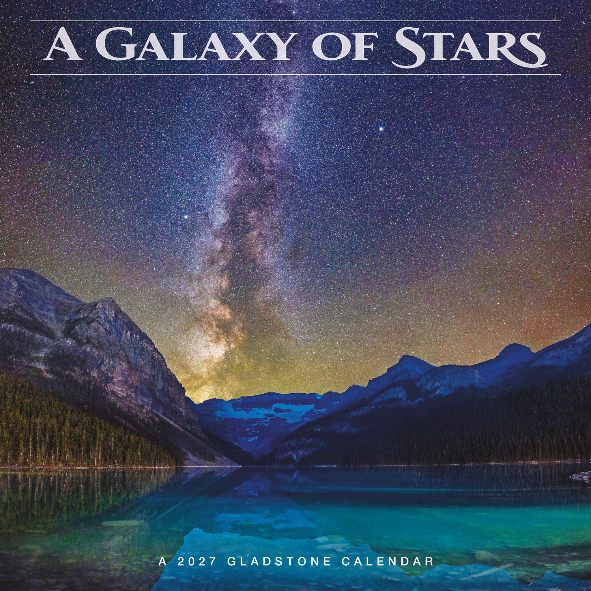 Galaxy of Stars 2027 Wall Calendar