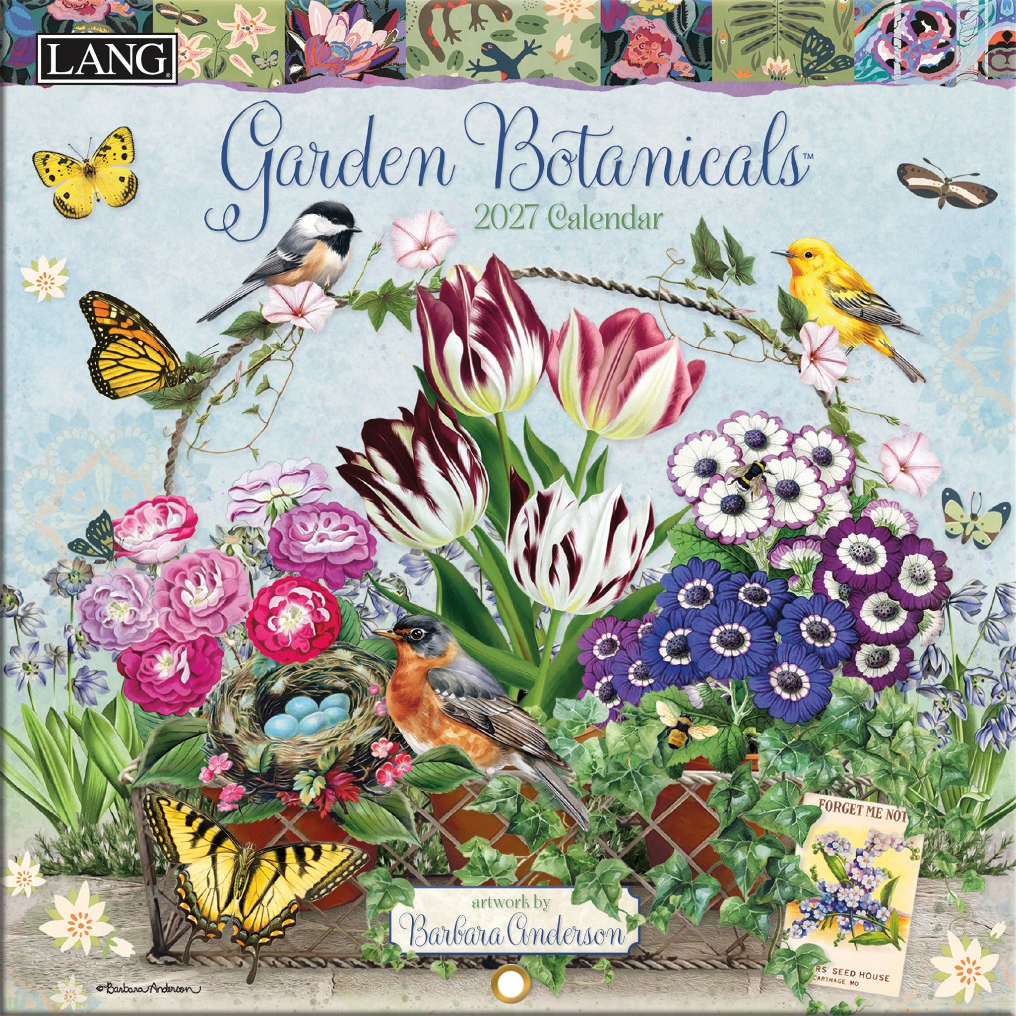 Garden Botanicals 2027 Mini Calendar