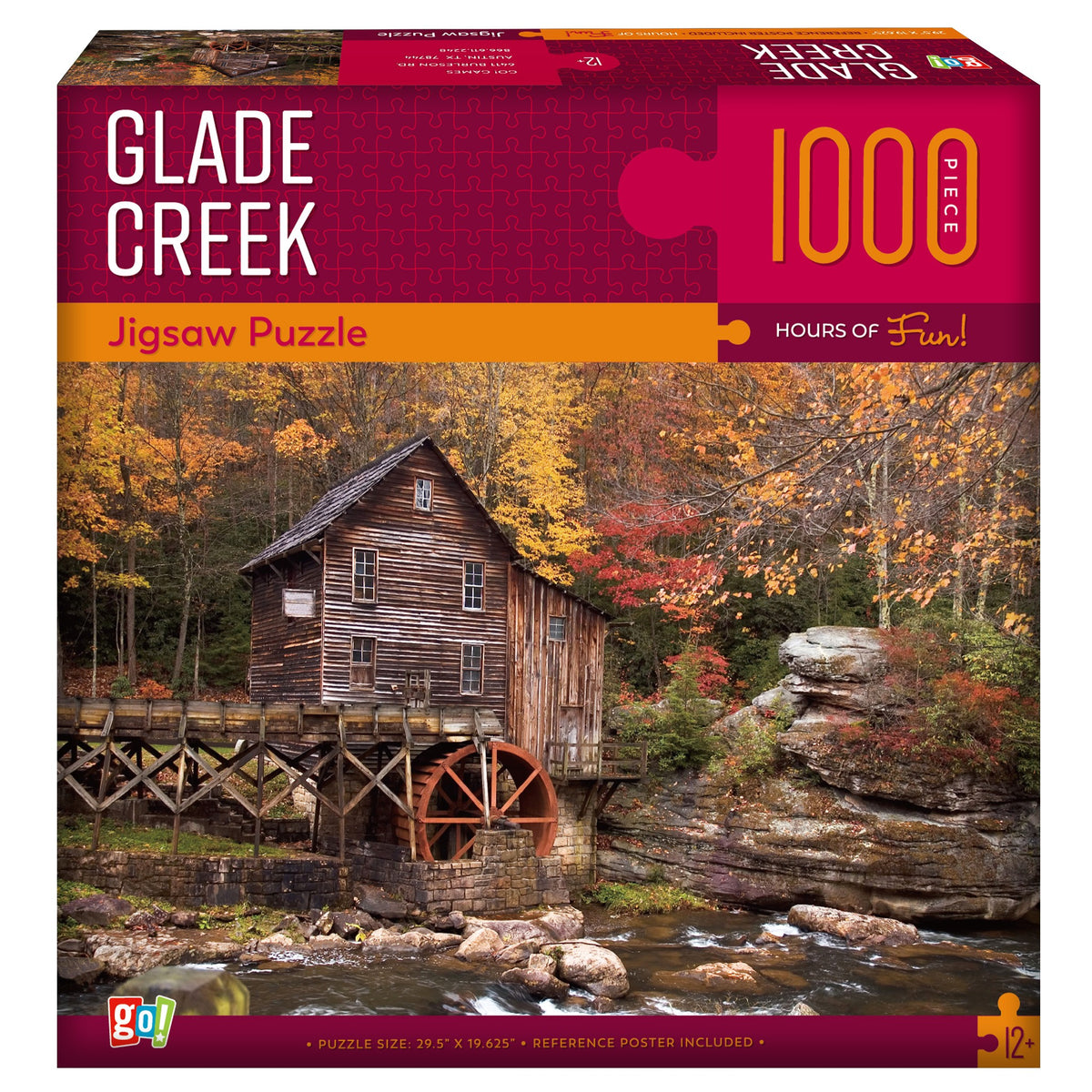 Glade Creek 1000 Piece Puzzle