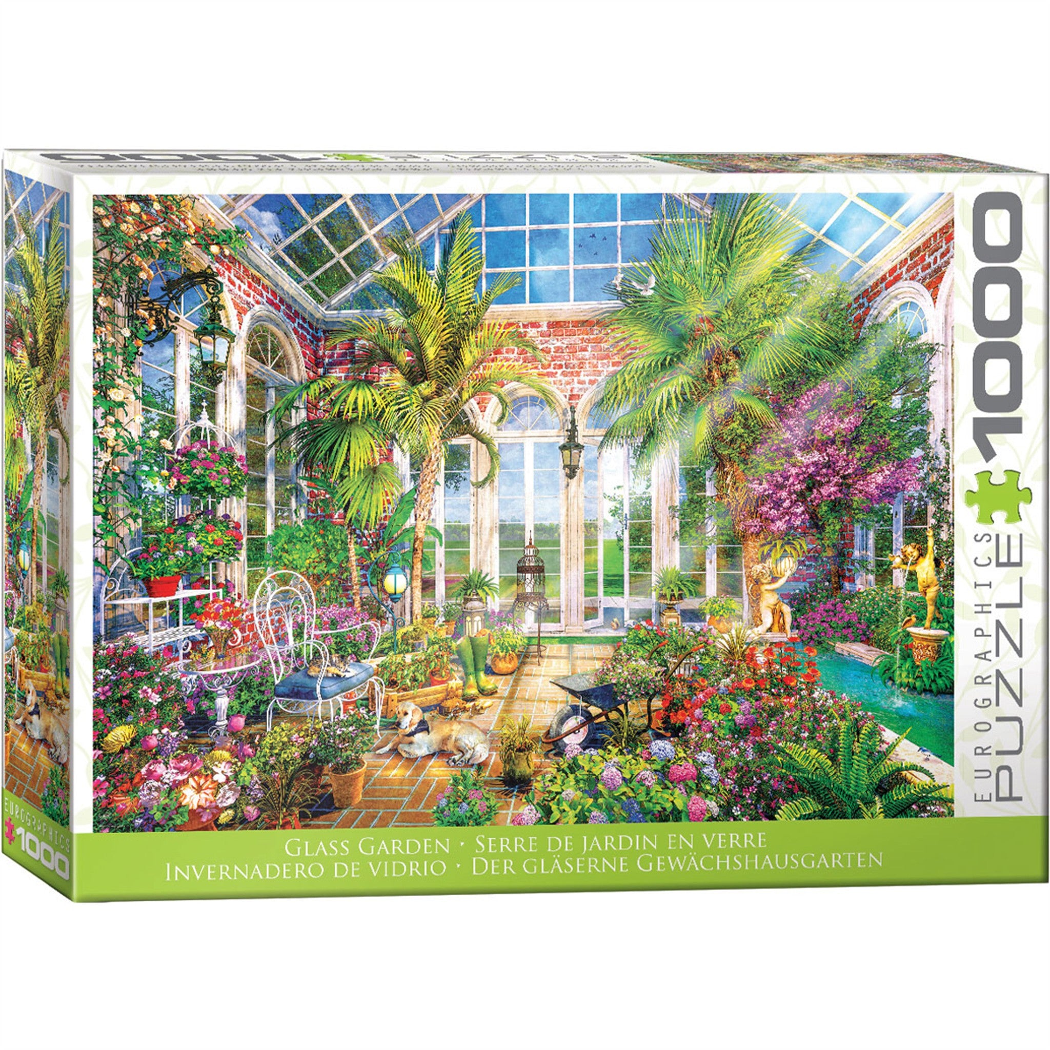 Glass Garden 1000 Piece Puzzle - Online Only