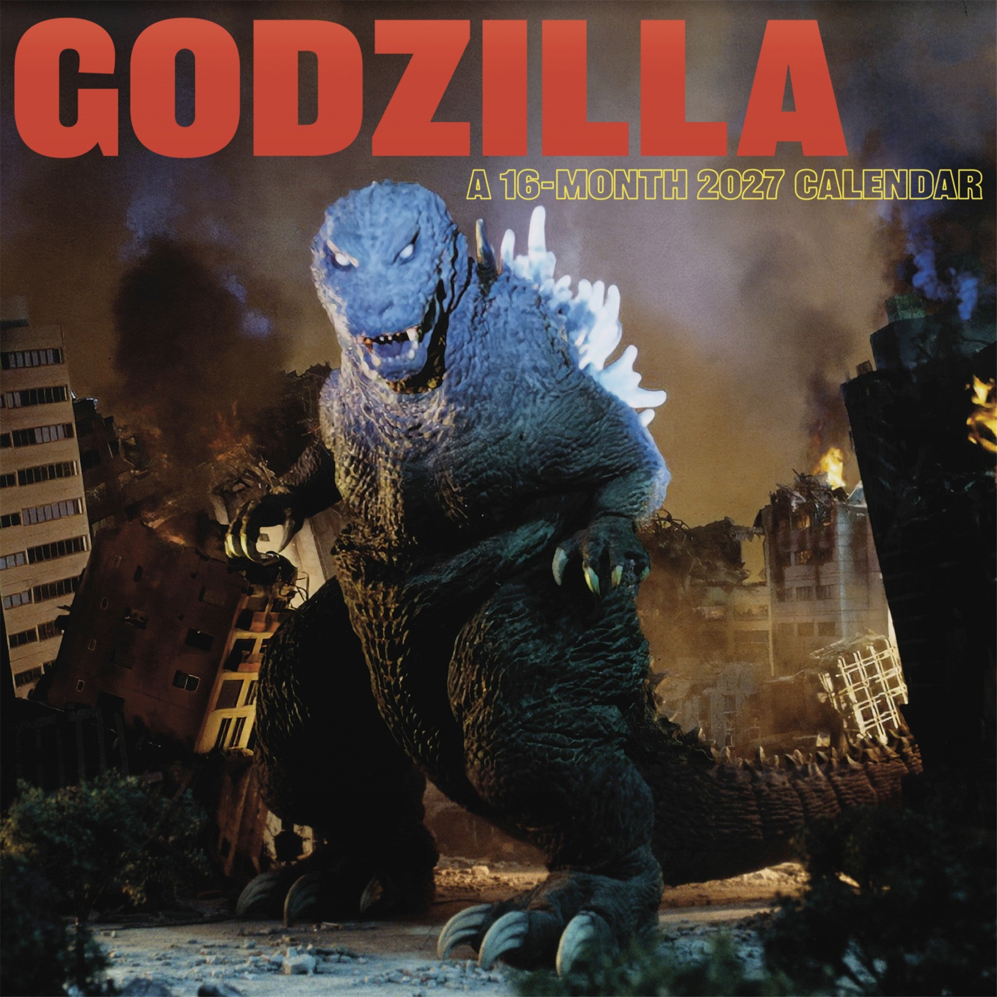 Godzilla Classic Exclusive with Print 2027 Wall Calendar - Online Only