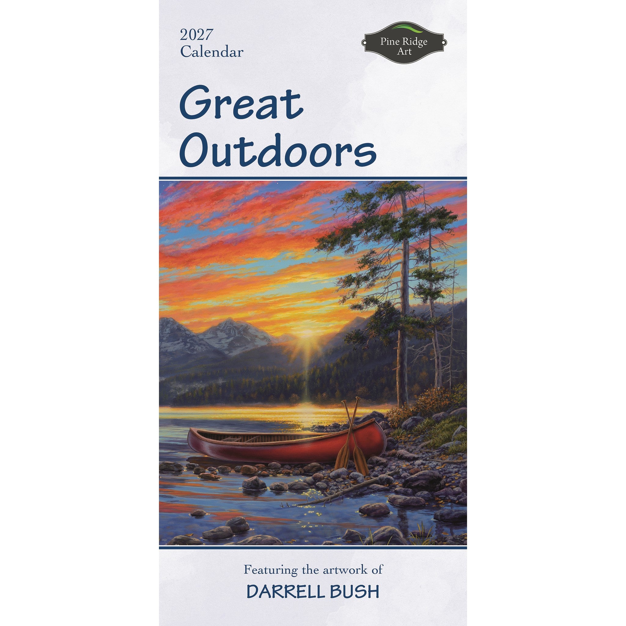 Great Outdoors 2027 Slim Calendar - Online Only