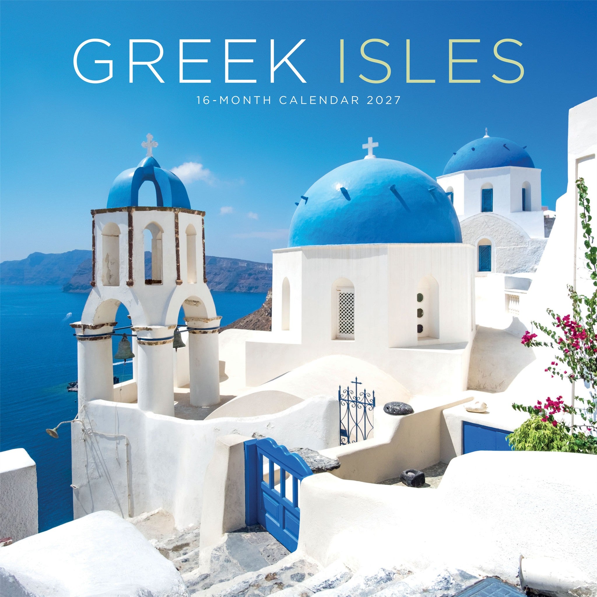 Greek Isles 2027 Wall Calendar