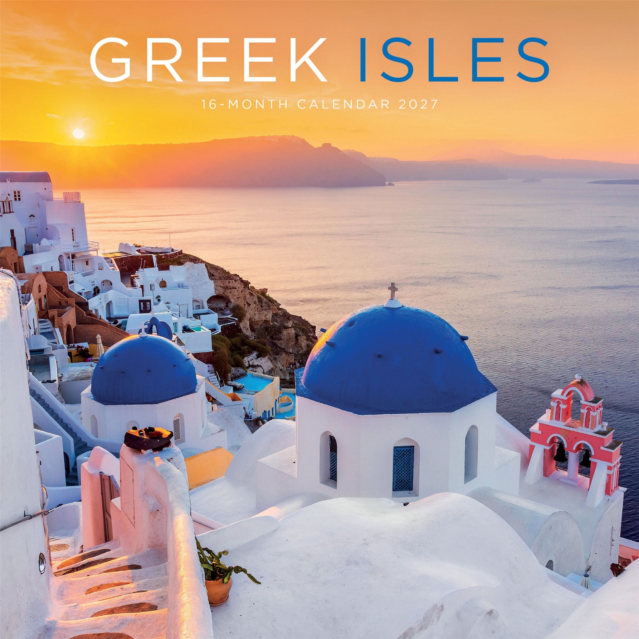 Greek Isles 2027 Mini Calendar