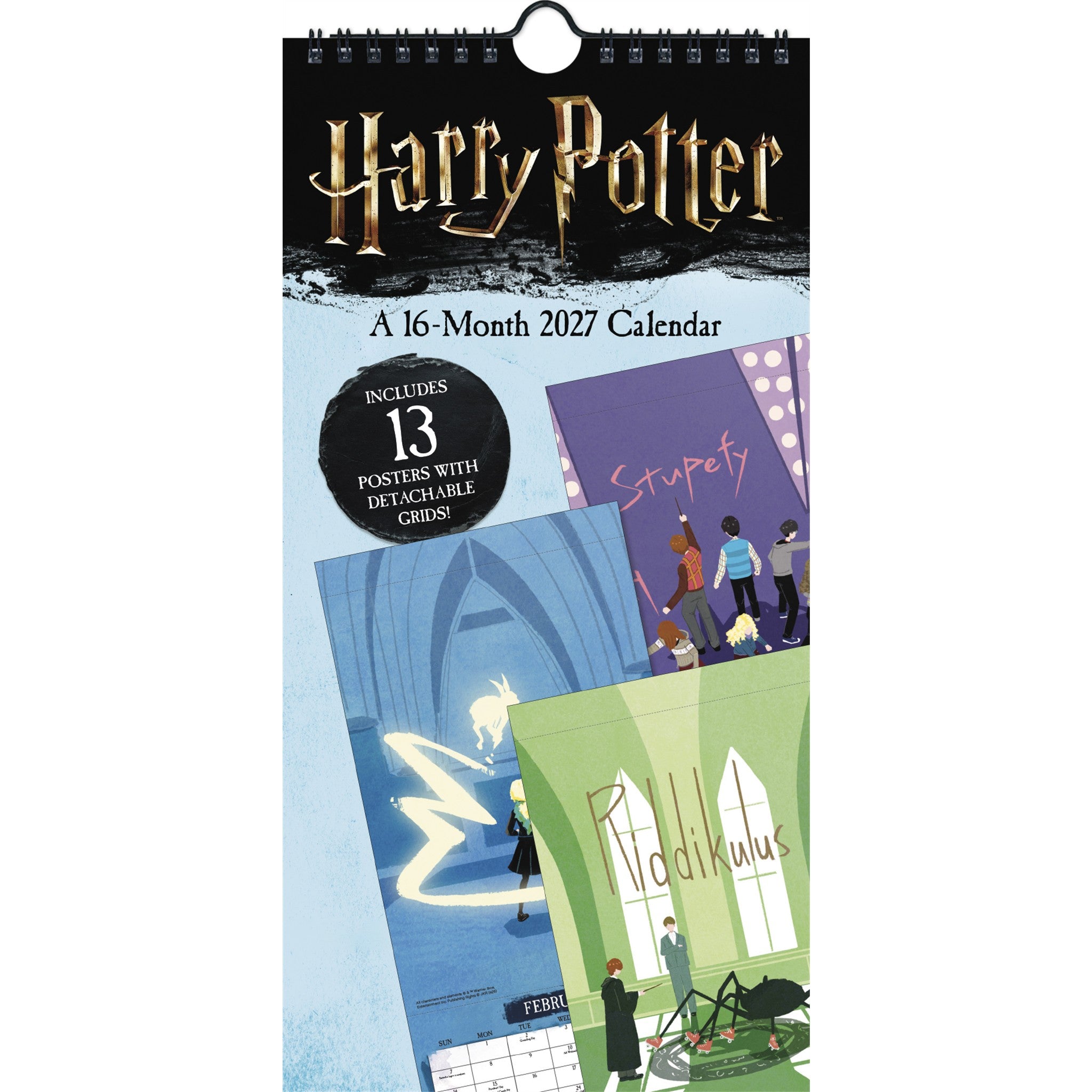 Harry Potter 2027 Slim Calendar - Online Only