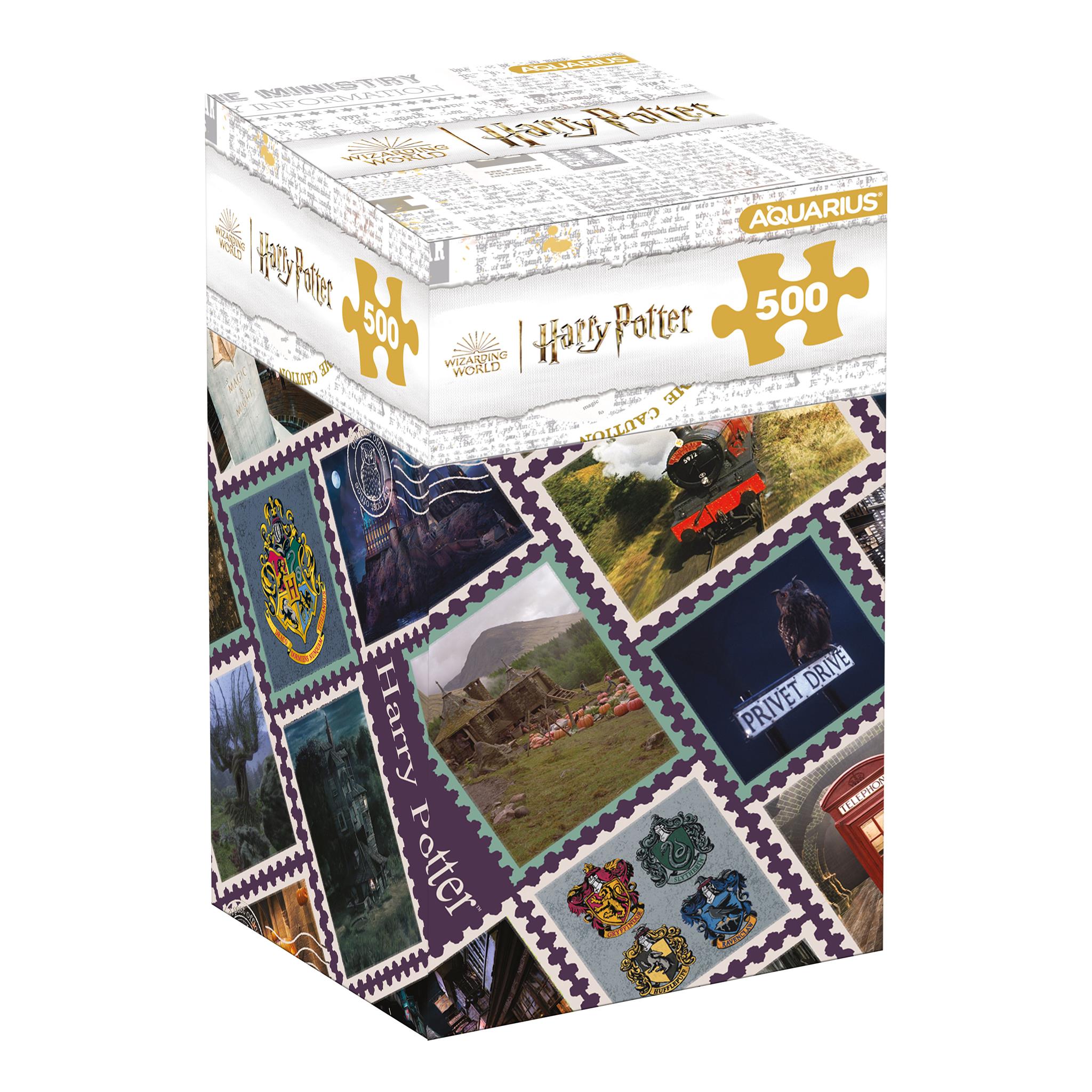 Harry Potter Travel Stamp 500 Piece Puzzle