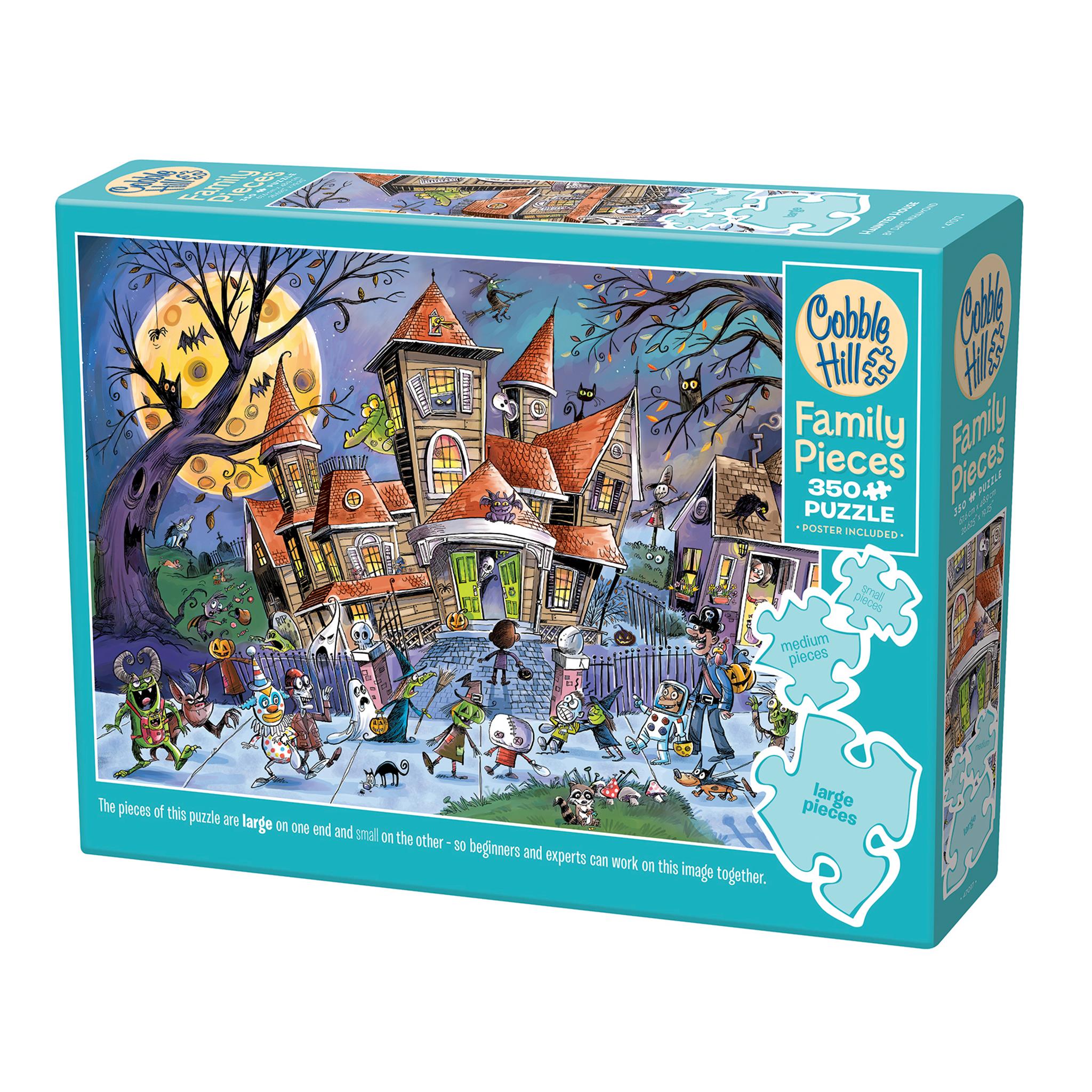 Haunted House 350 Piece Puzzle