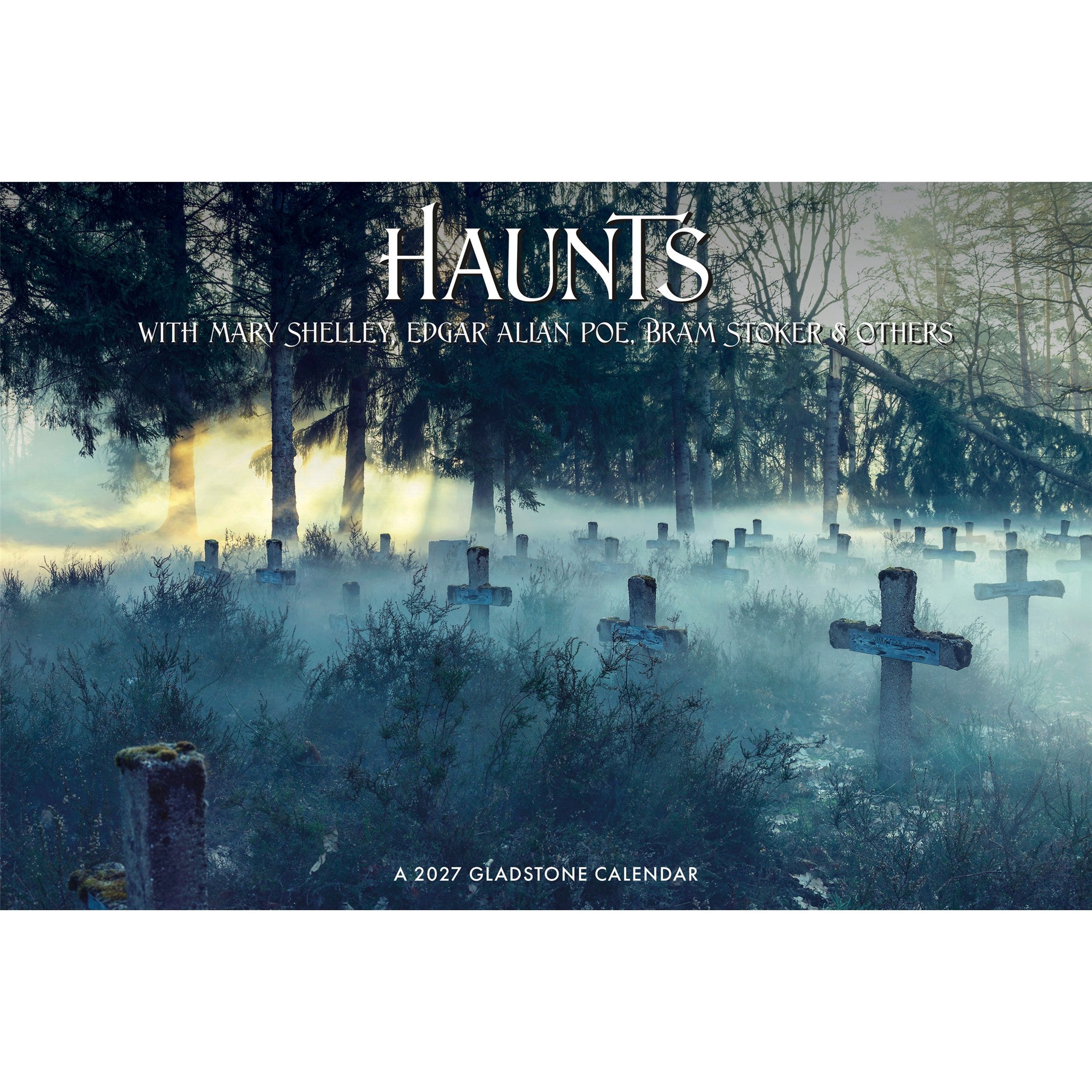 Haunts 2027 Oversized Wall Calendar