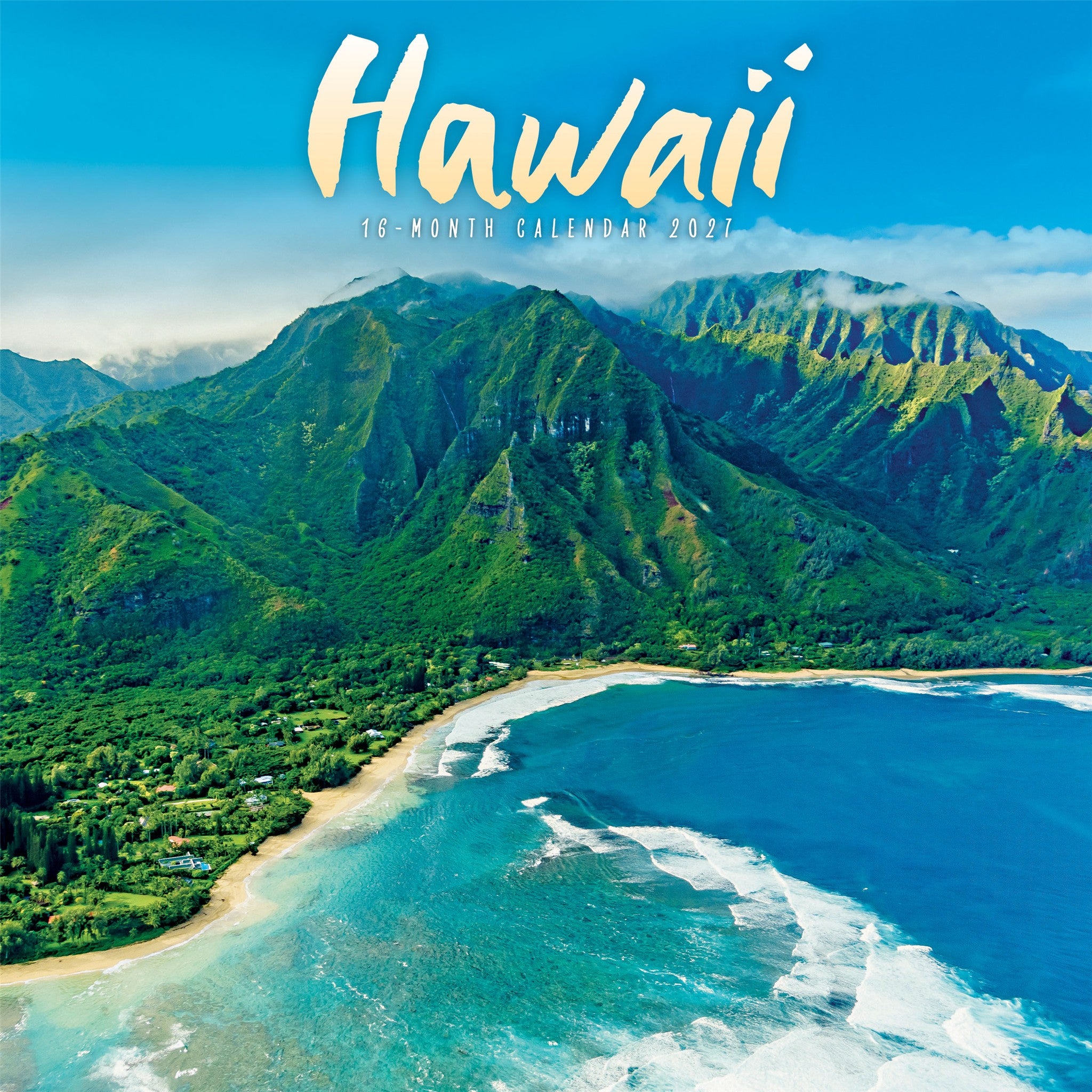 Hawaii 2027 Wall Calendar