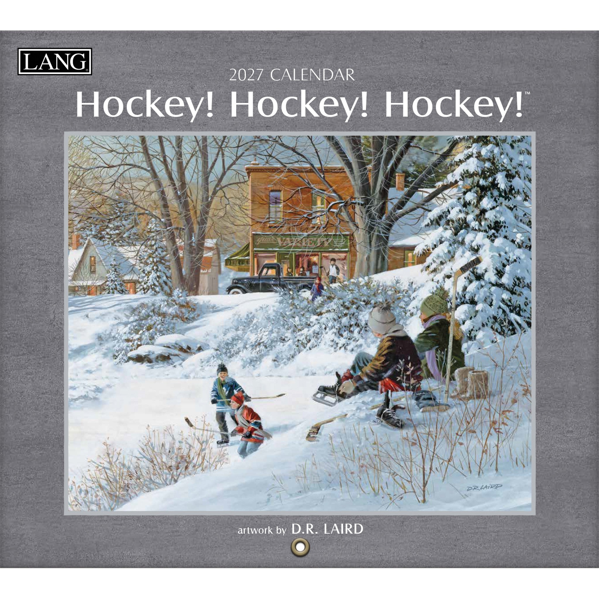 Hockey Hockey Hockey 2027 Wall Calendar