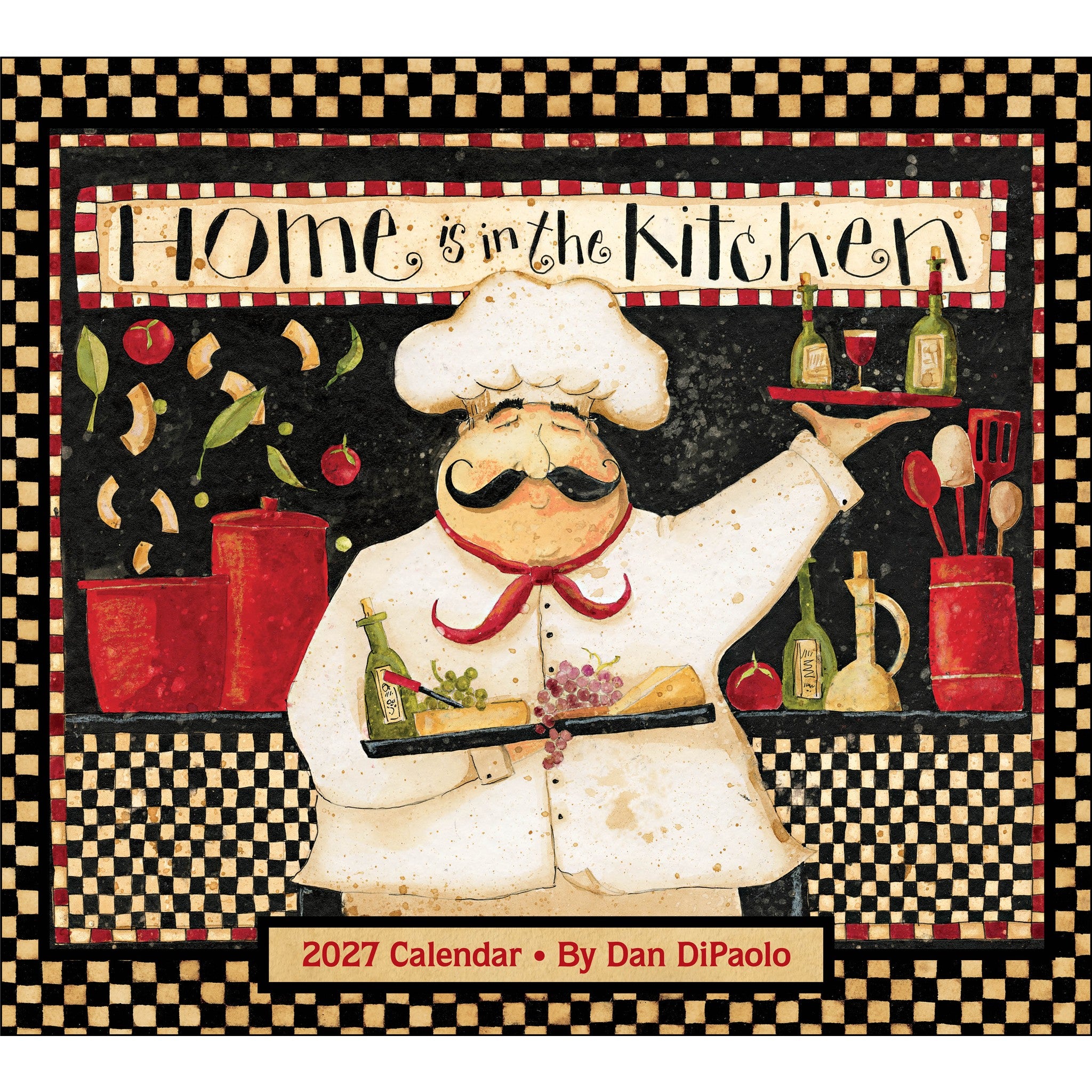 Home is in the Kitchen 2027 Wall Calendar