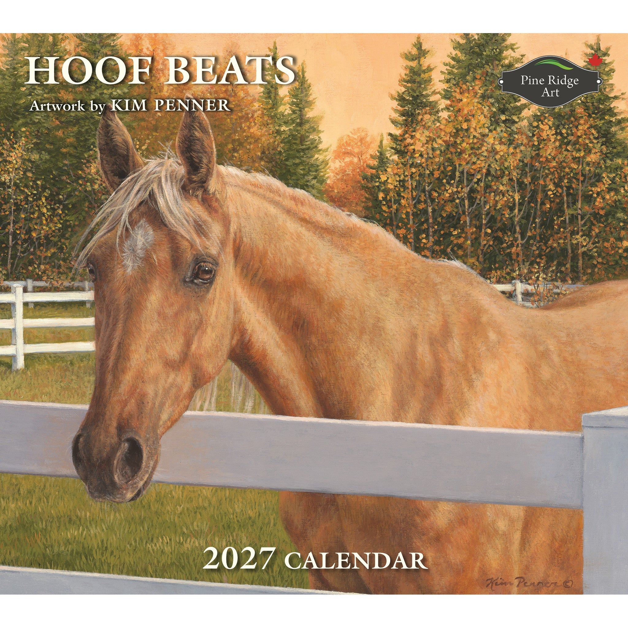 Hoof Beats 2027 Wall Calendar - Online Only