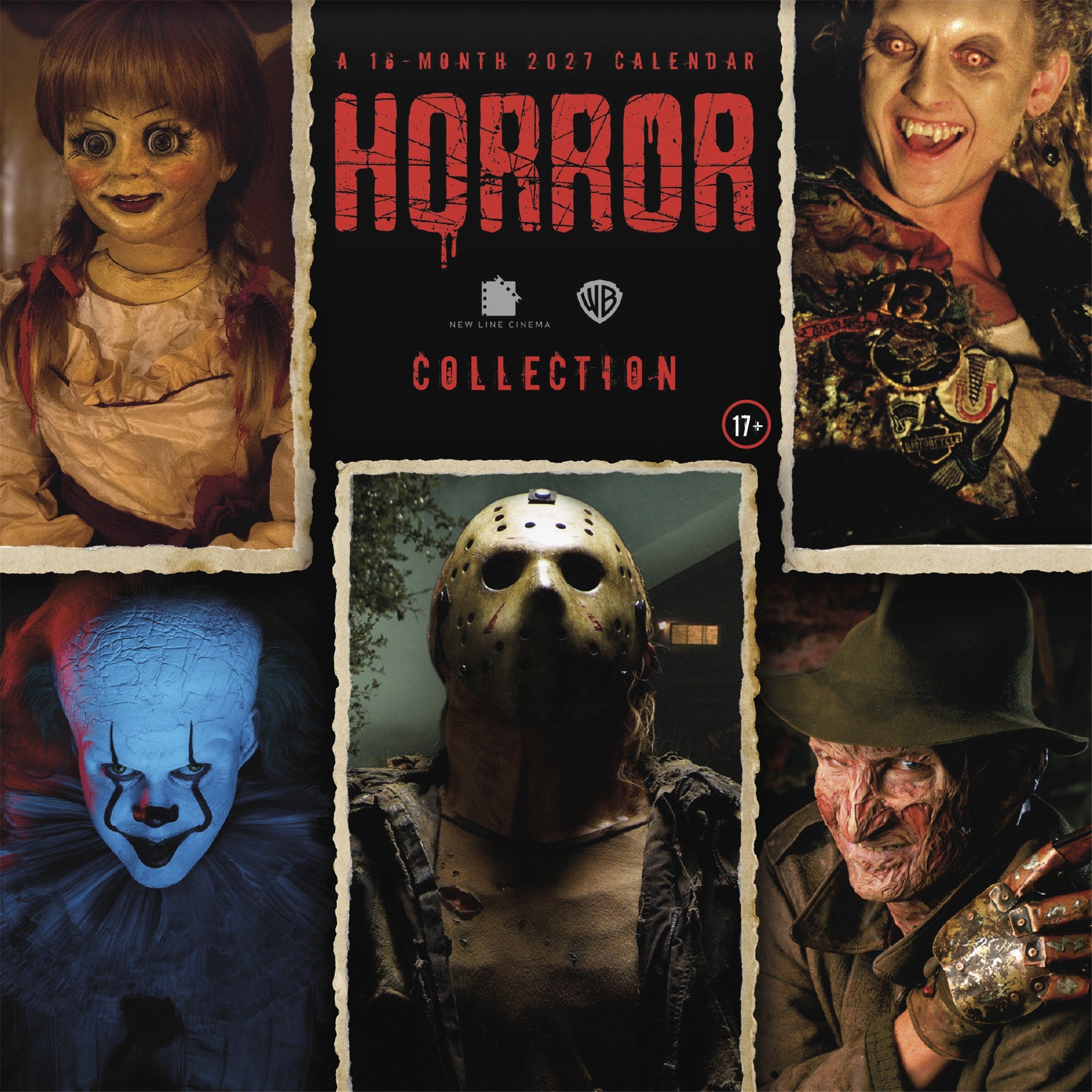 Horror Collection 2027 Mini Calendar