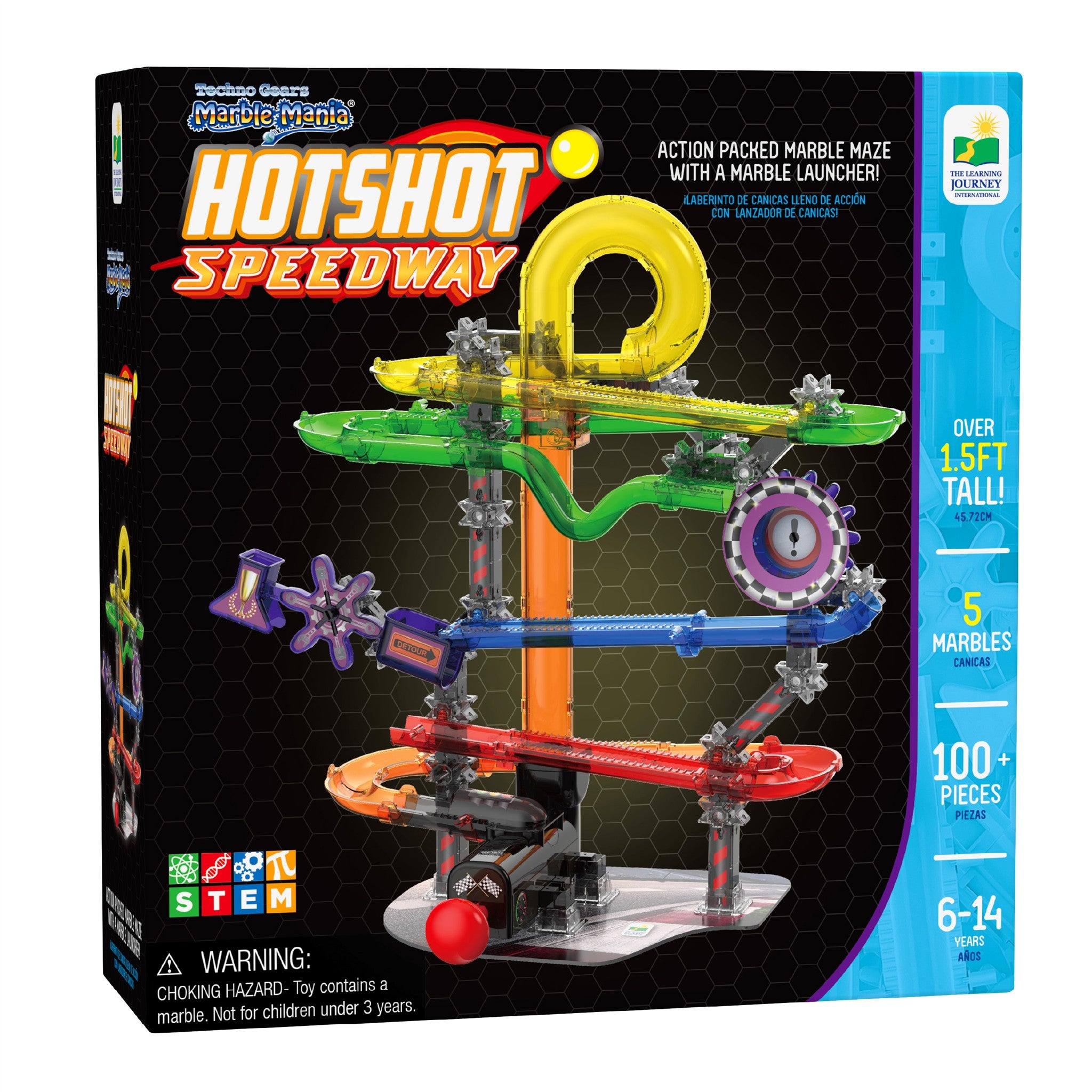 Hotshot Speedway Marble Mania 100 Piece