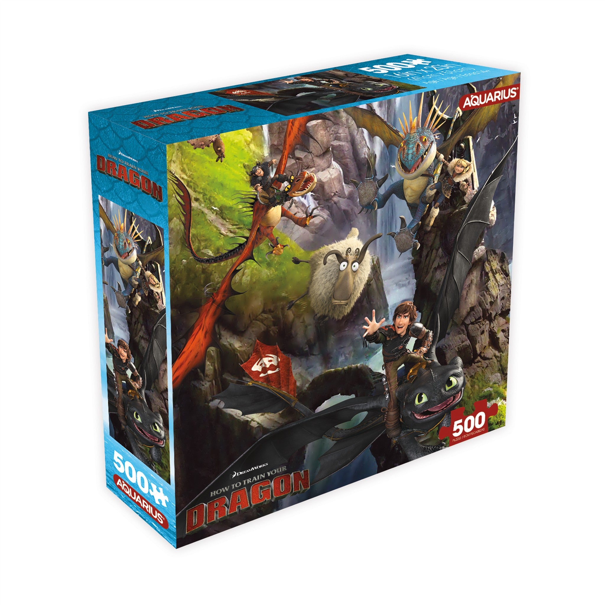 How to Train Your Dragon 500 Piece Puzzle