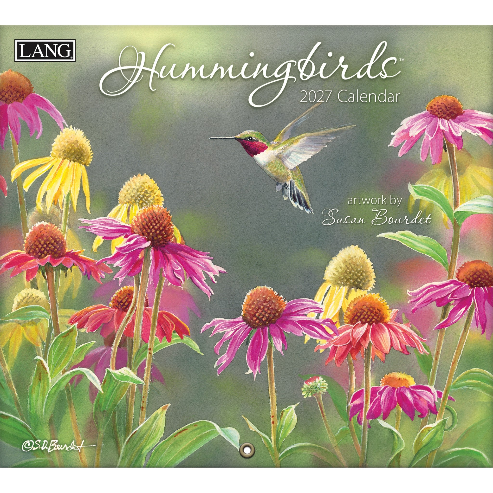 Hummingbirds 2027 Wall Calendar - Online Only