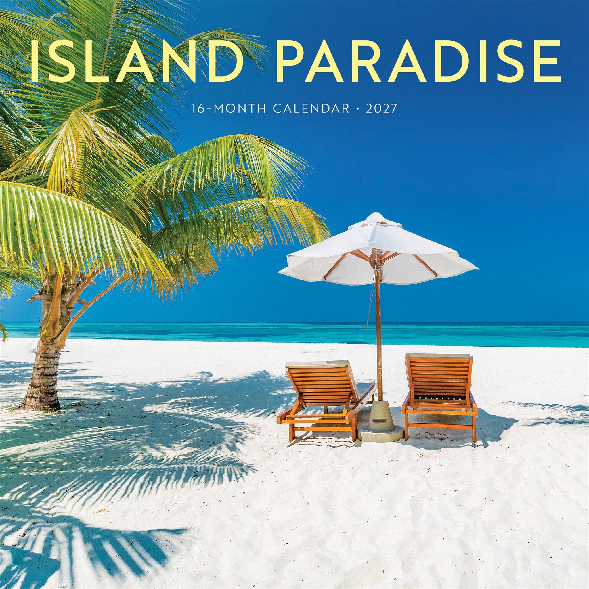 Island Paradise 2027 Wall Calendar