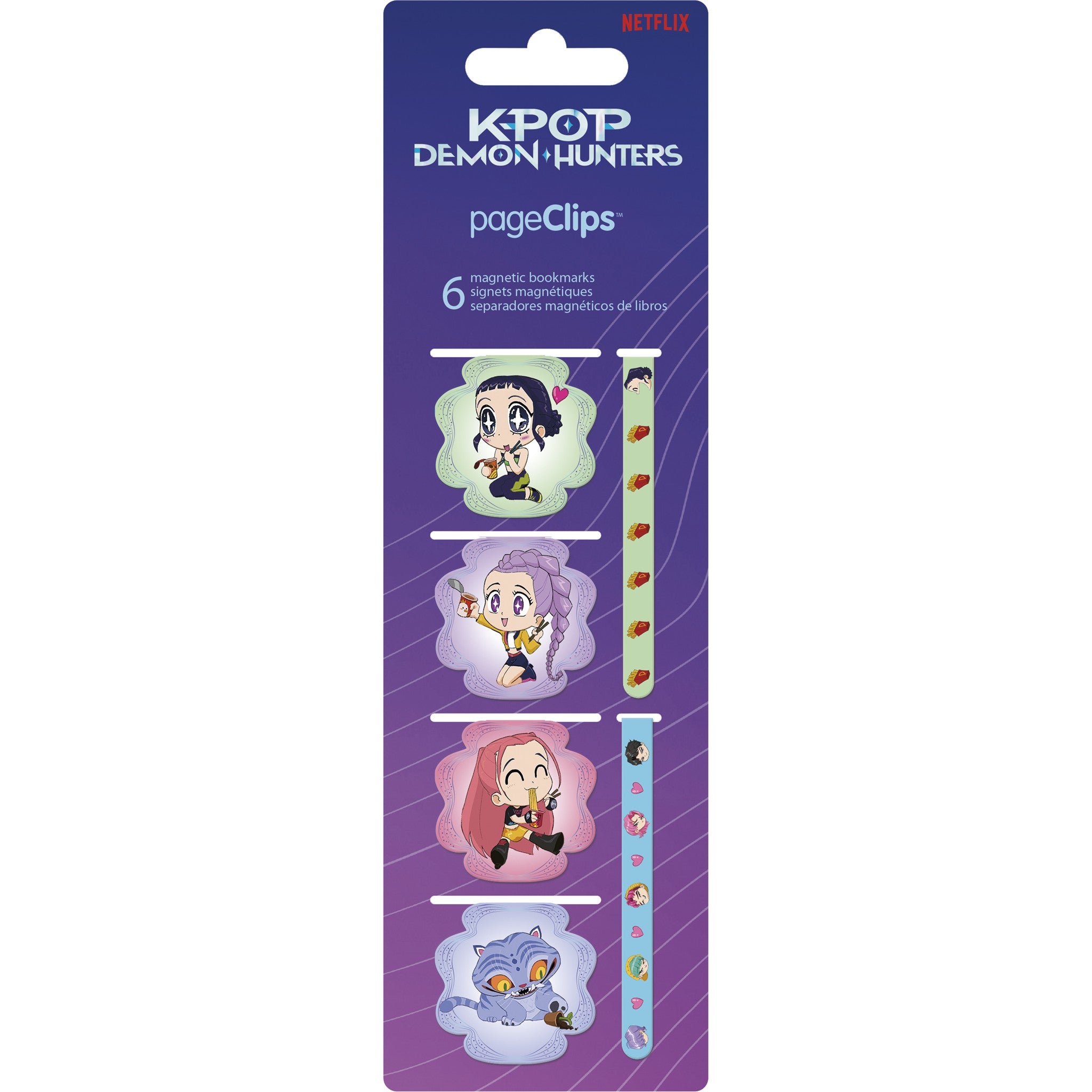 K-Pop Demon Hunters - Chibi Page Clips